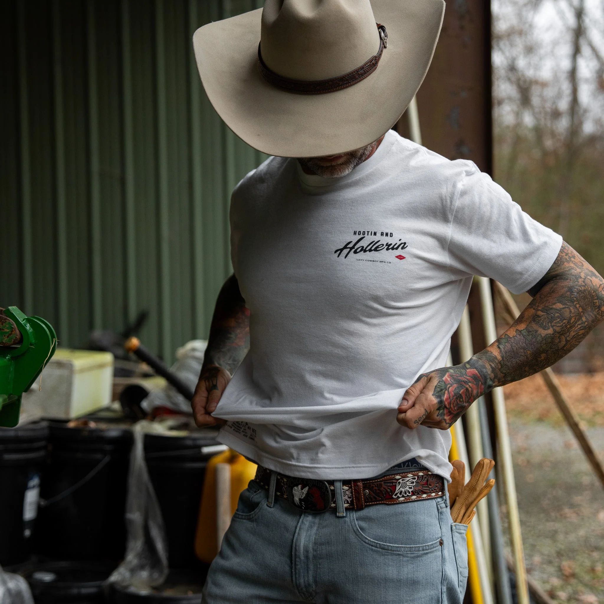 Hootin And Hollerin Men's T-Shirt - Image 5