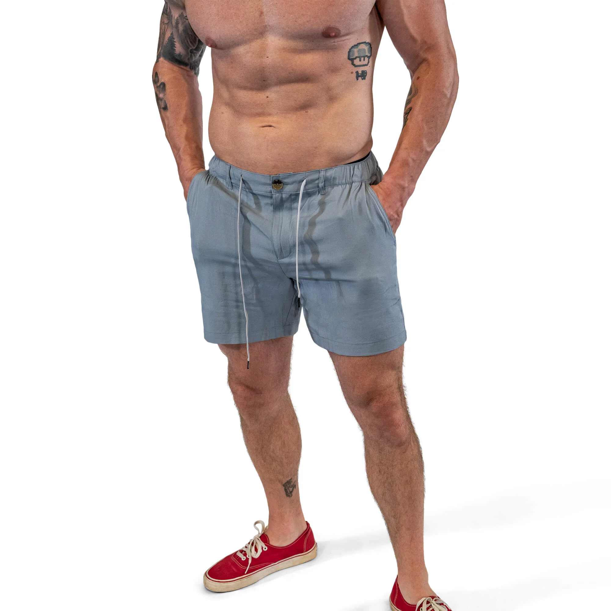 HydroFlex Pro Men Casual Shorts | 6" - Image 5