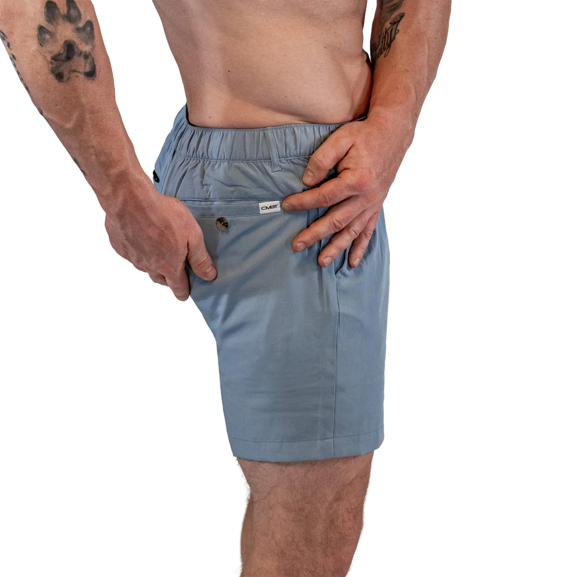 HydroFlex Pro Men Casual Shorts | 6" - Image 6