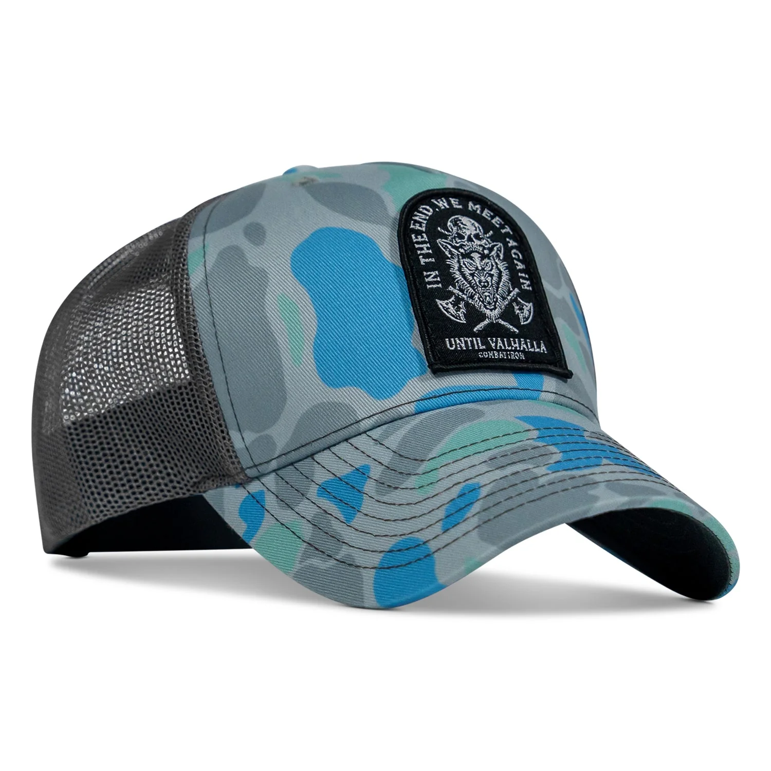In The End, We Meet Again - Until Valhalla Patch Snapback Hat - Image 10