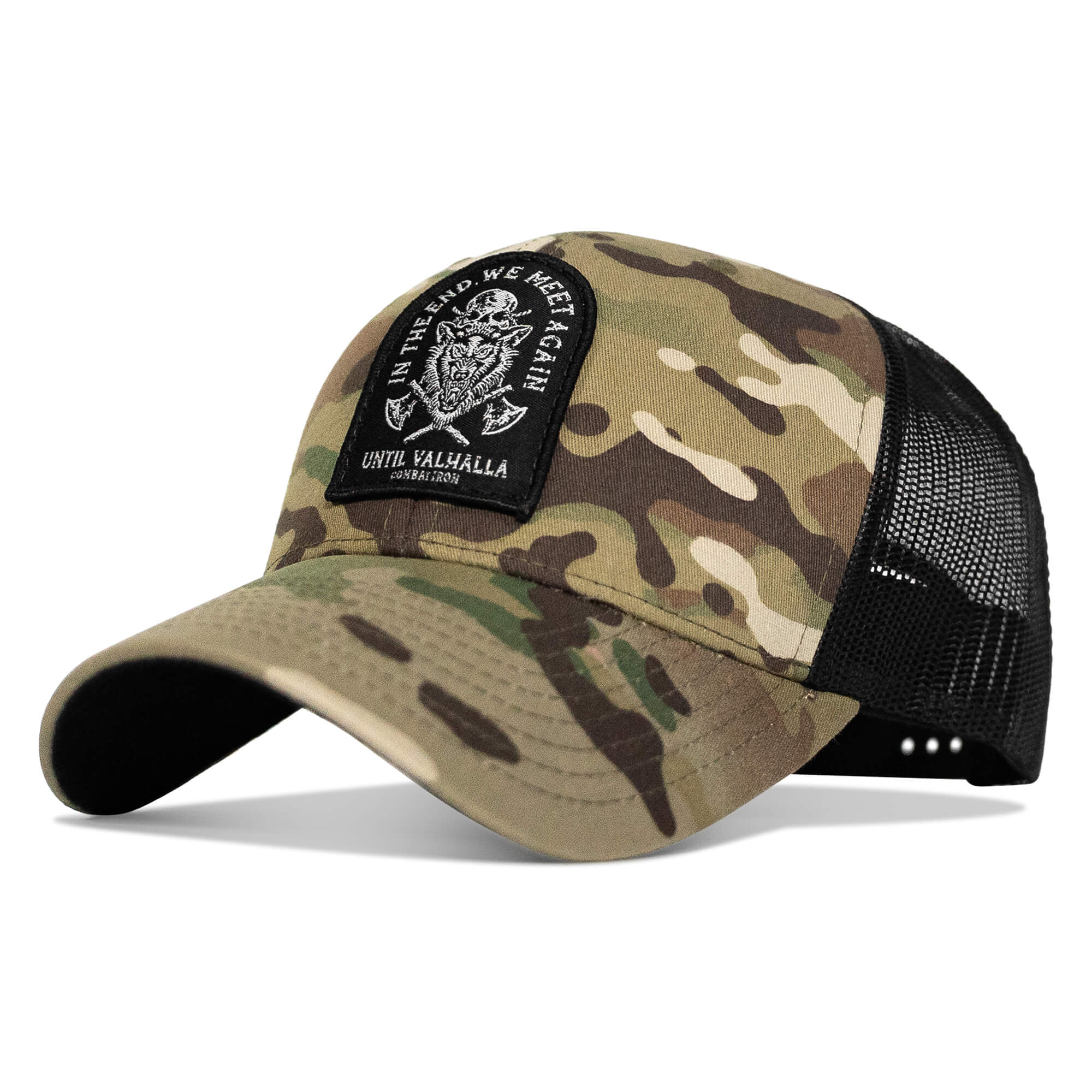 In The End, We Meet Again - Until Valhalla Patch Snapback Hat - Image 24