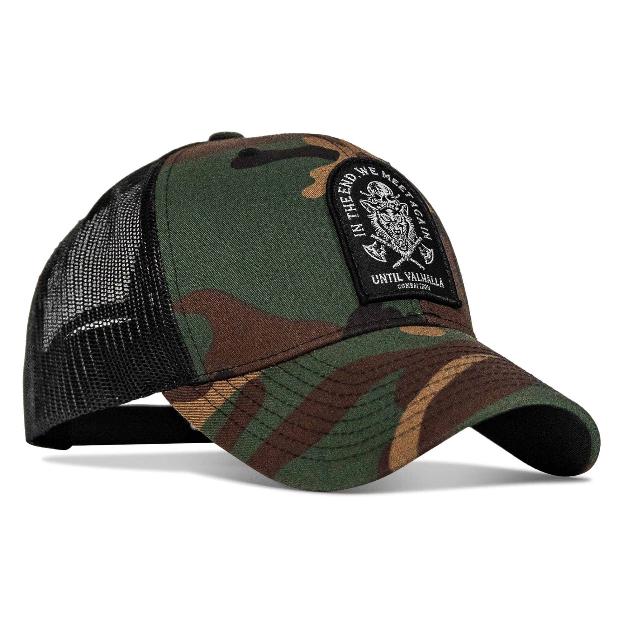 In The End, We Meet Again - Until Valhalla Patch Snapback Hat - Image 29
