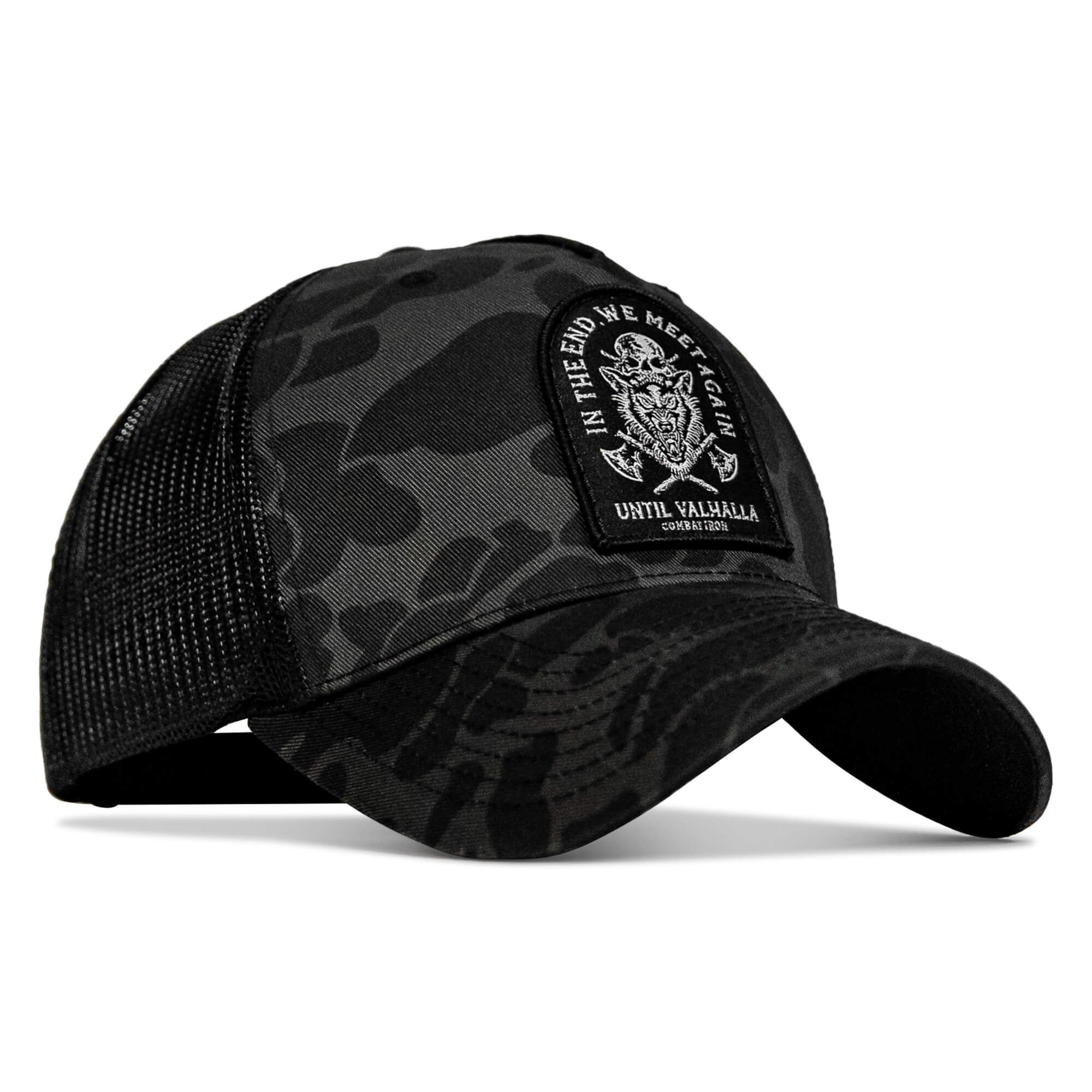 In The End, We Meet Again - Until Valhalla Patch Snapback Hat - Image 35