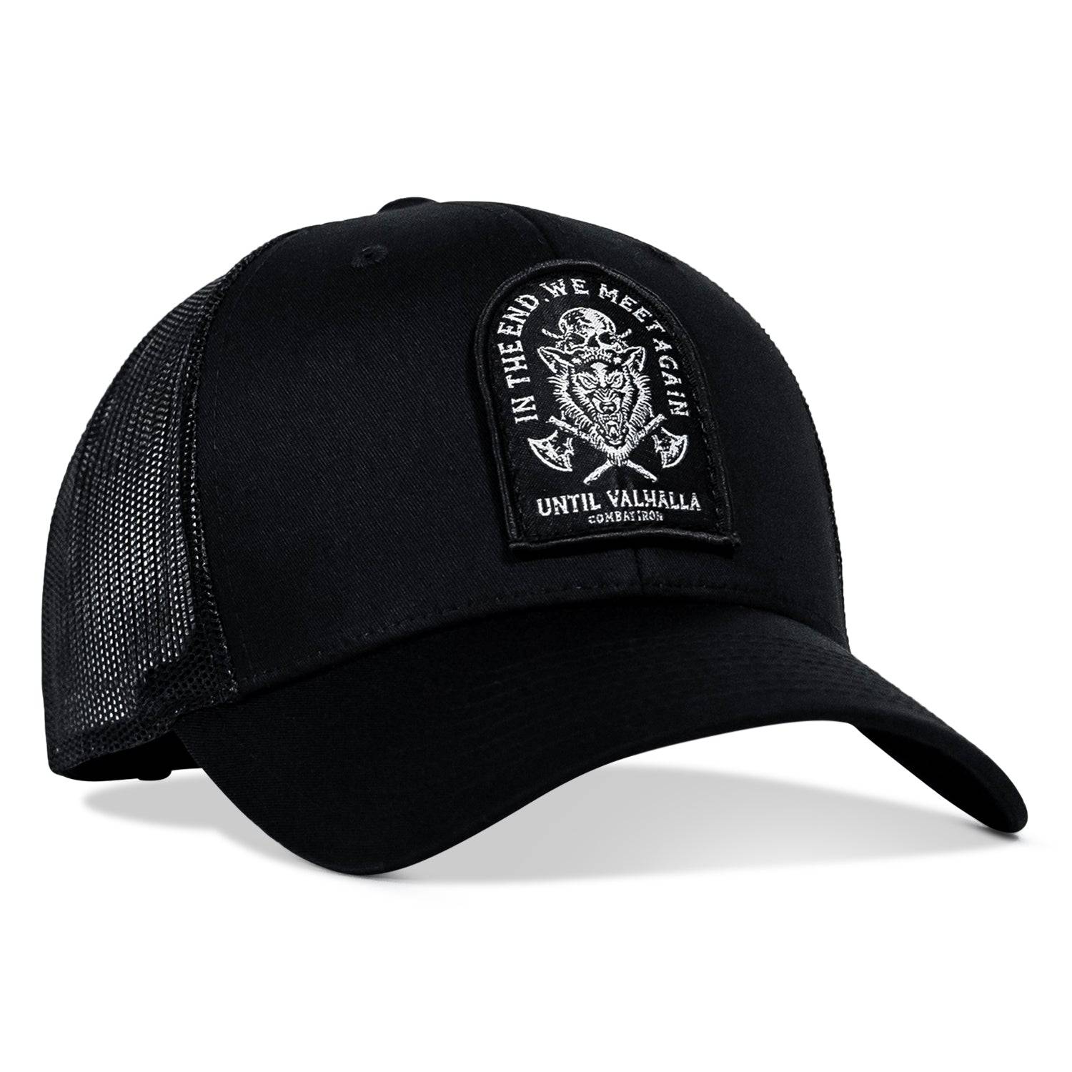 In The End, We Meet Again - Until Valhalla Patch Snapback Hat - Image 6