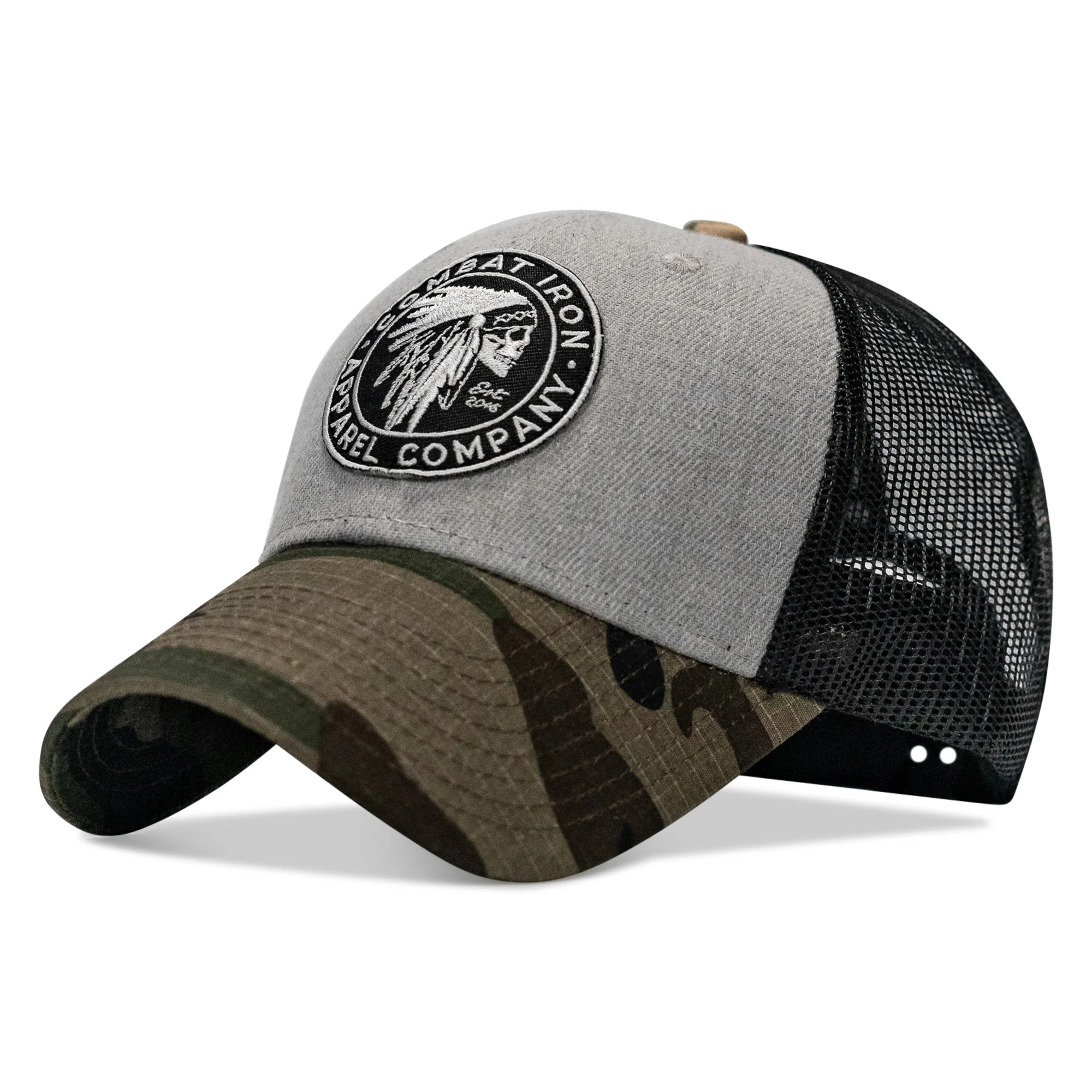 Indian Chief Skull Patch Snapback - Image 44