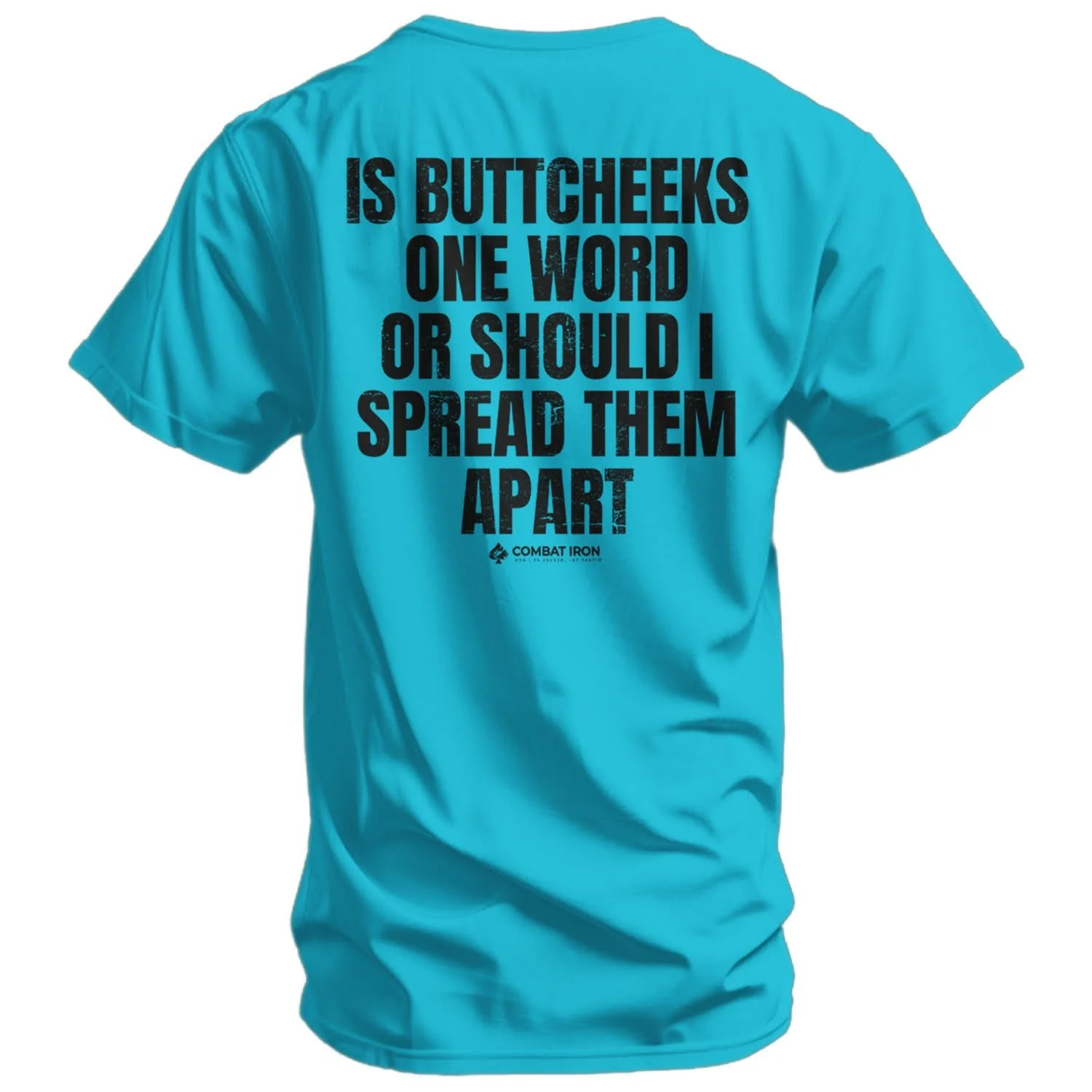 Is Buttcheeks One Word Or Should I Spread Them Apart Men's T-Shirt - Image 9