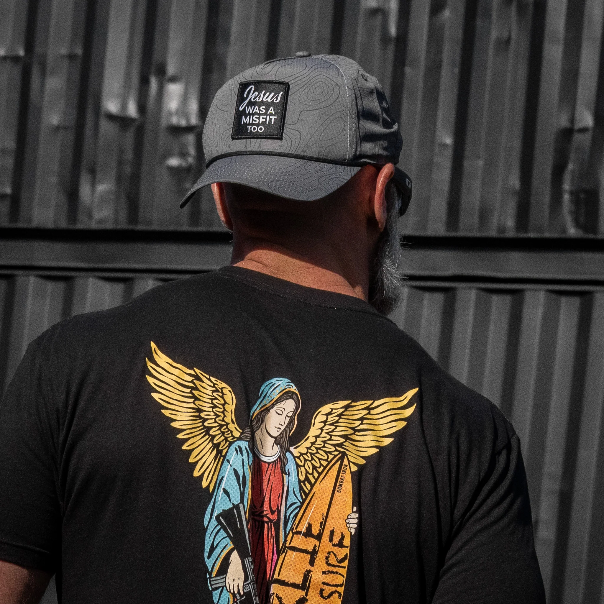 Jesus Was A Misfit Too Patch Weekender Snapback - Image 20