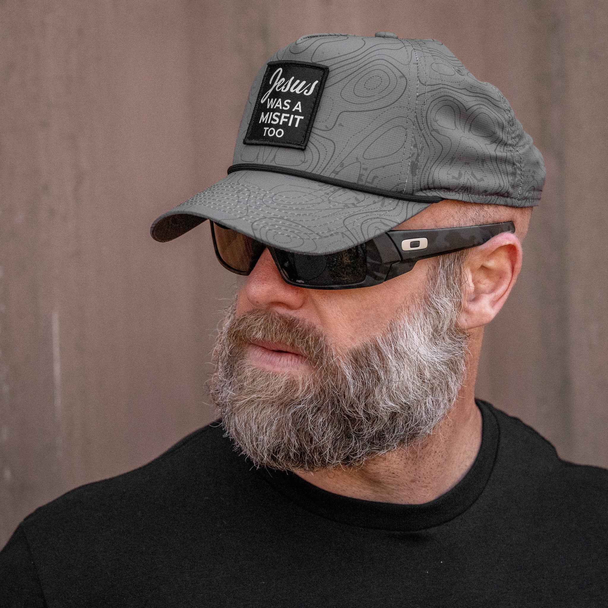 Jesus Was A Misfit Too Patch Weekender Snapback - Image 21