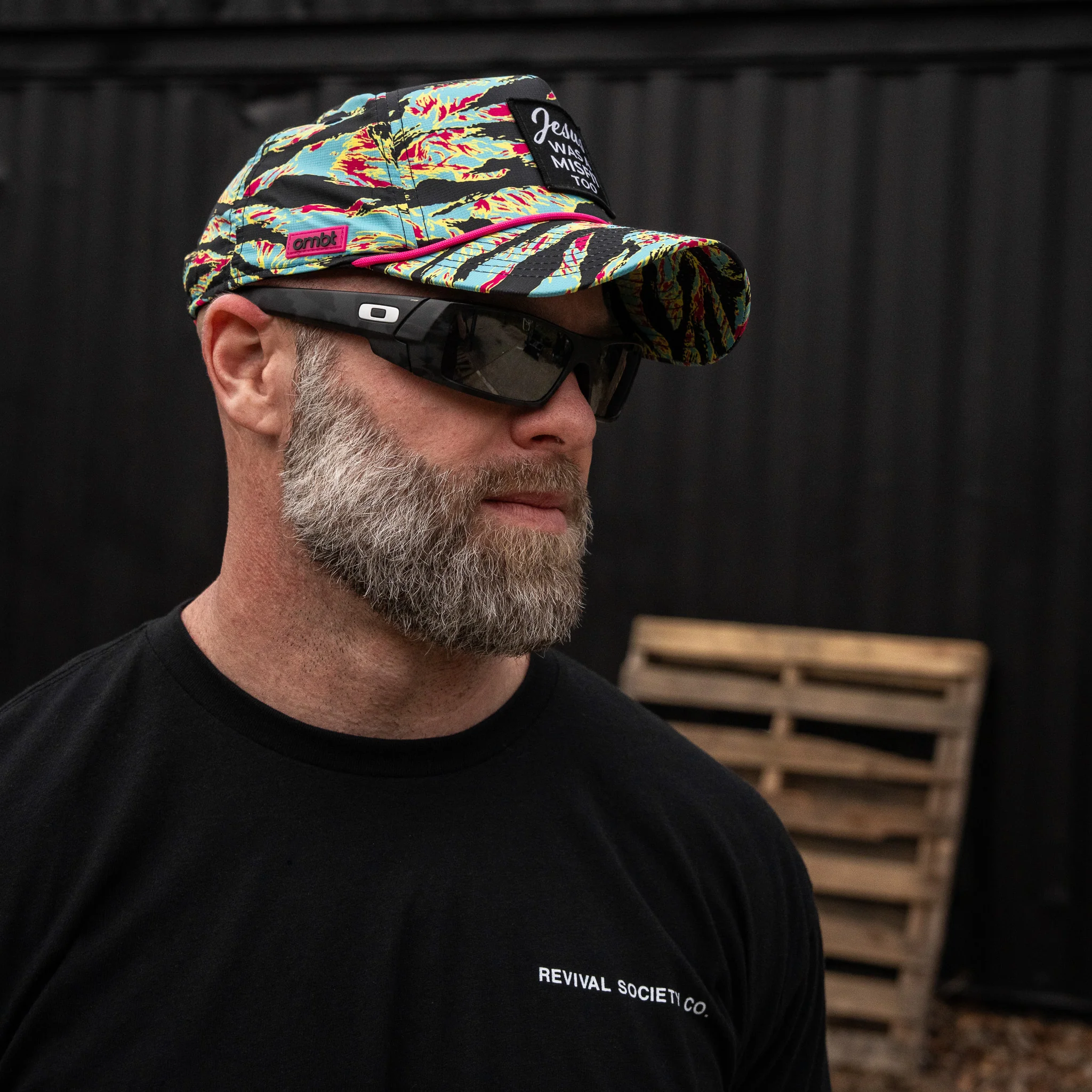 Jesus Was A Misfit Too Patch Weekender Snapback - Image 3