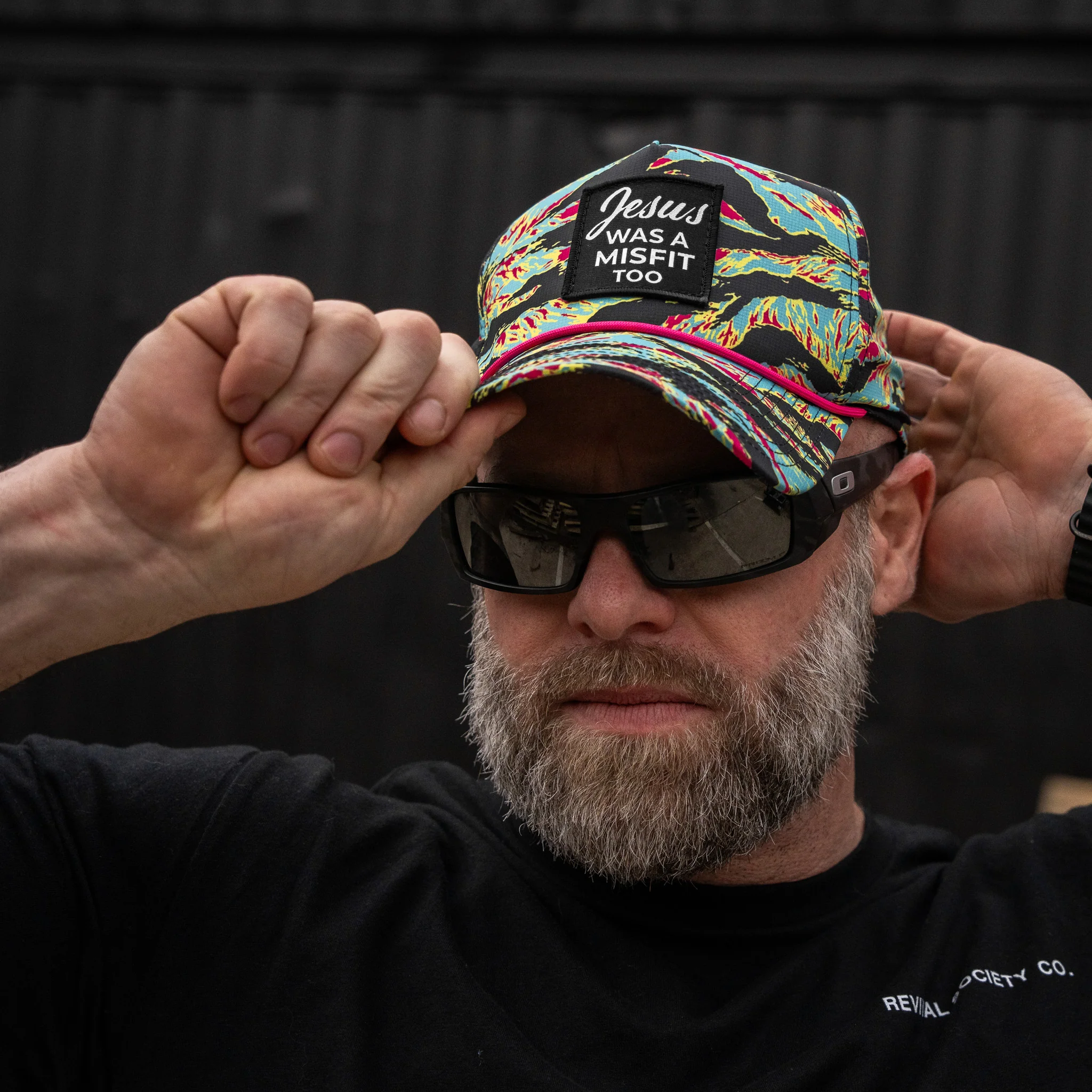 Jesus Was A Misfit Too Patch Weekender Snapback - Image 5
