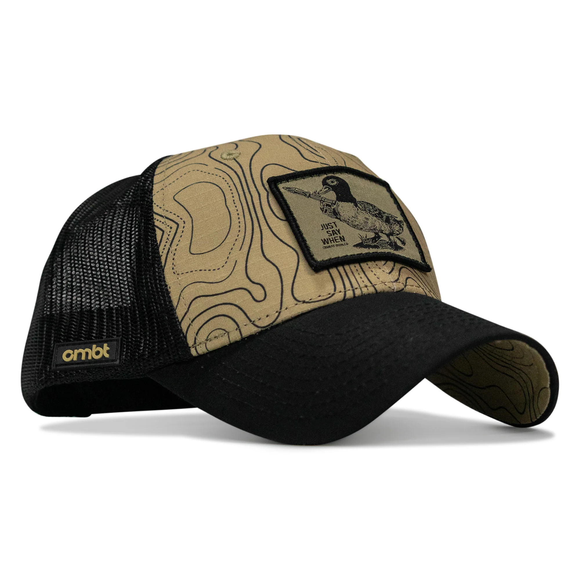 Just Say When Patch Original Ripstop Snapback Hat - Image 26