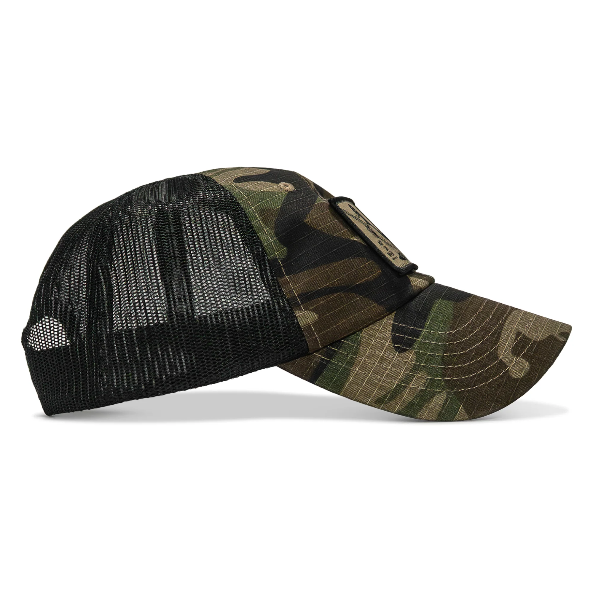 Just Say When Patch. Tactical Ripstop Mesh Snapback Hat - Image 11