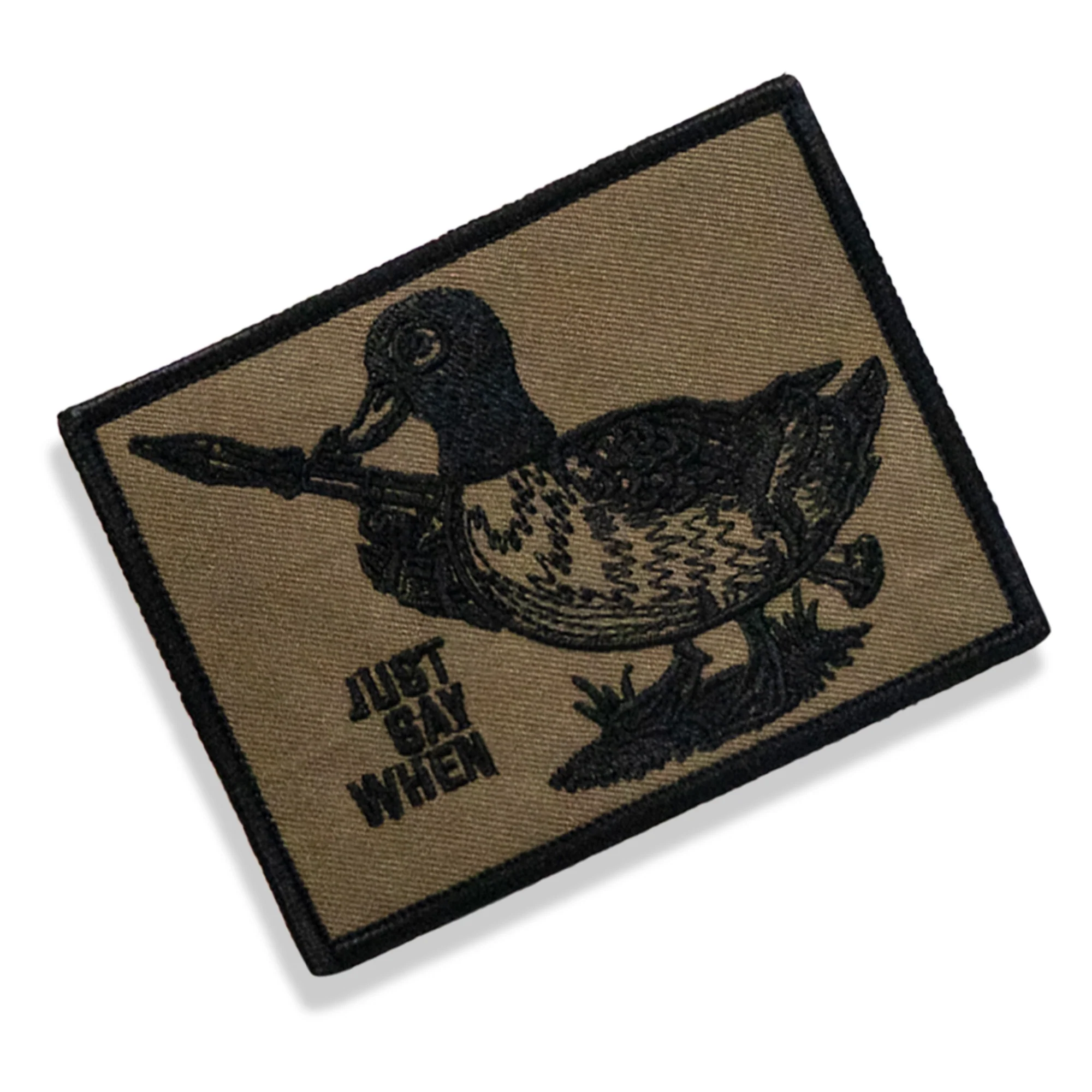 Just Say When Velcro Patch - Image 2
