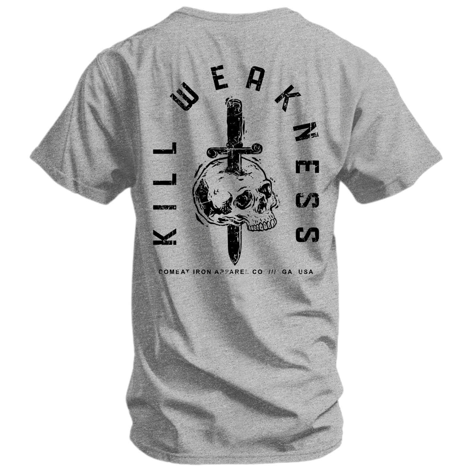 Kill Weakness Men's T-Shirt - Image 3