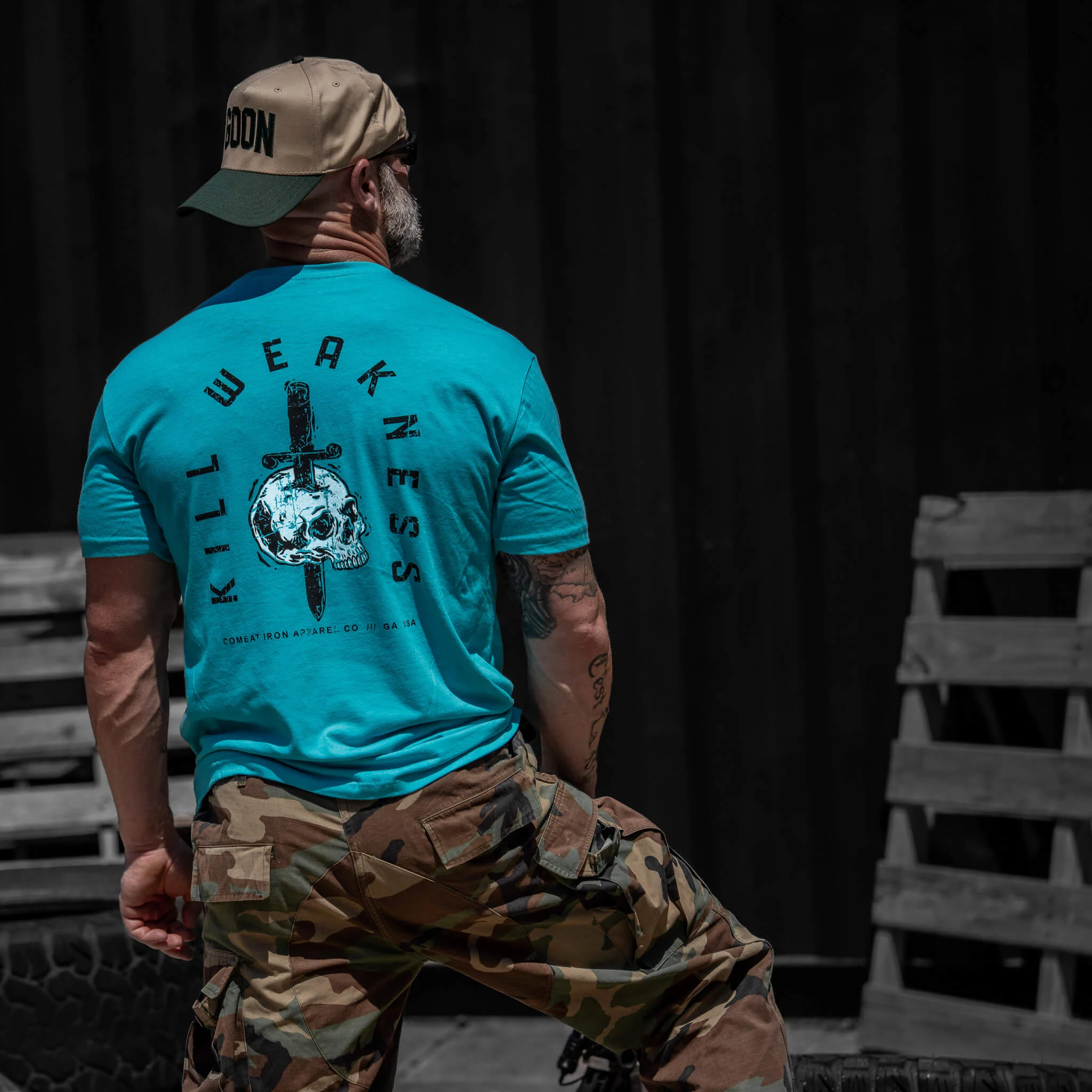 Kill Weakness Men's T-Shirt - Image 5