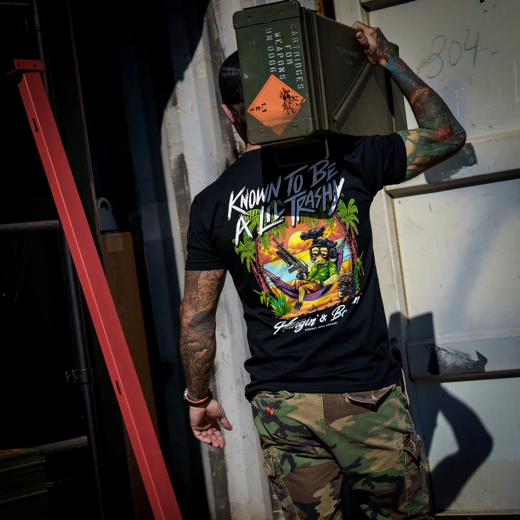Known To Be A Lil Trashy Raccoon Men's T-Shirt - Image 4