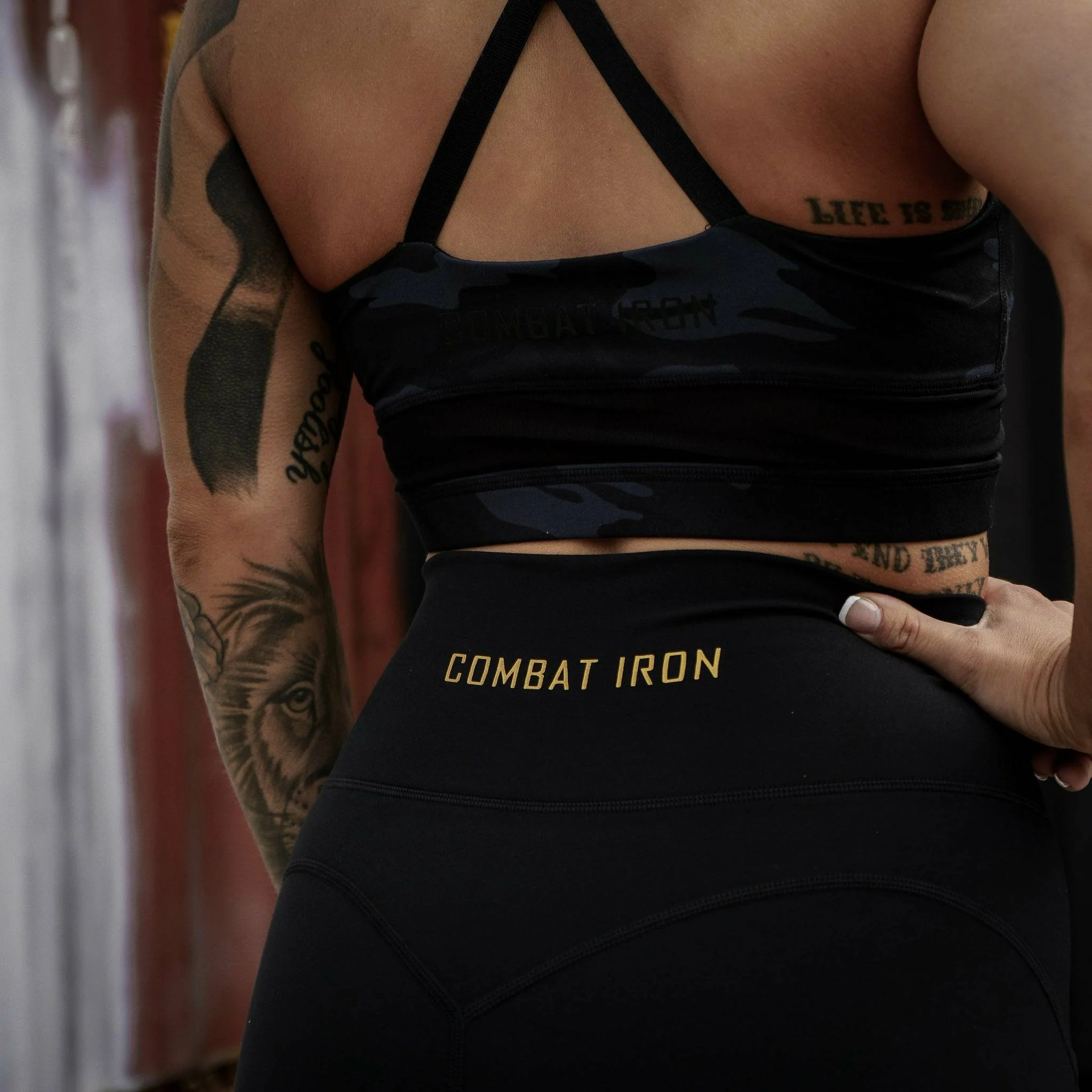 LADIES LUXE HIGH WAISTED SHORTS - Image 10