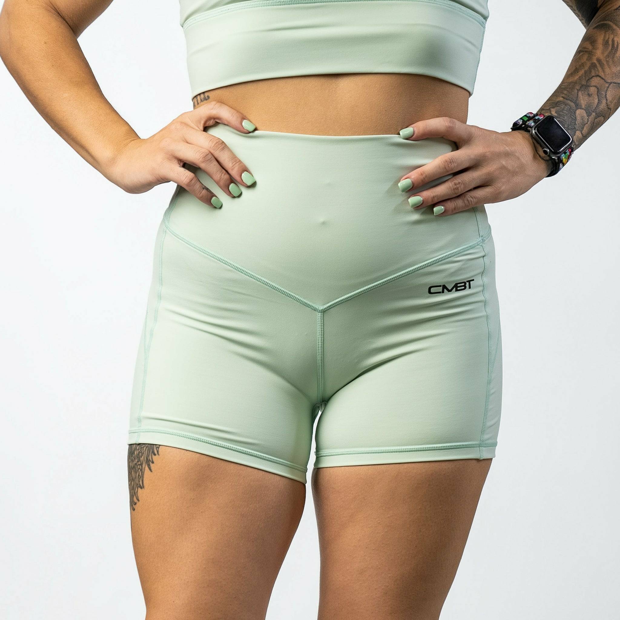 LADIES LUXE HIGH WAISTED SHORTS - Image 13