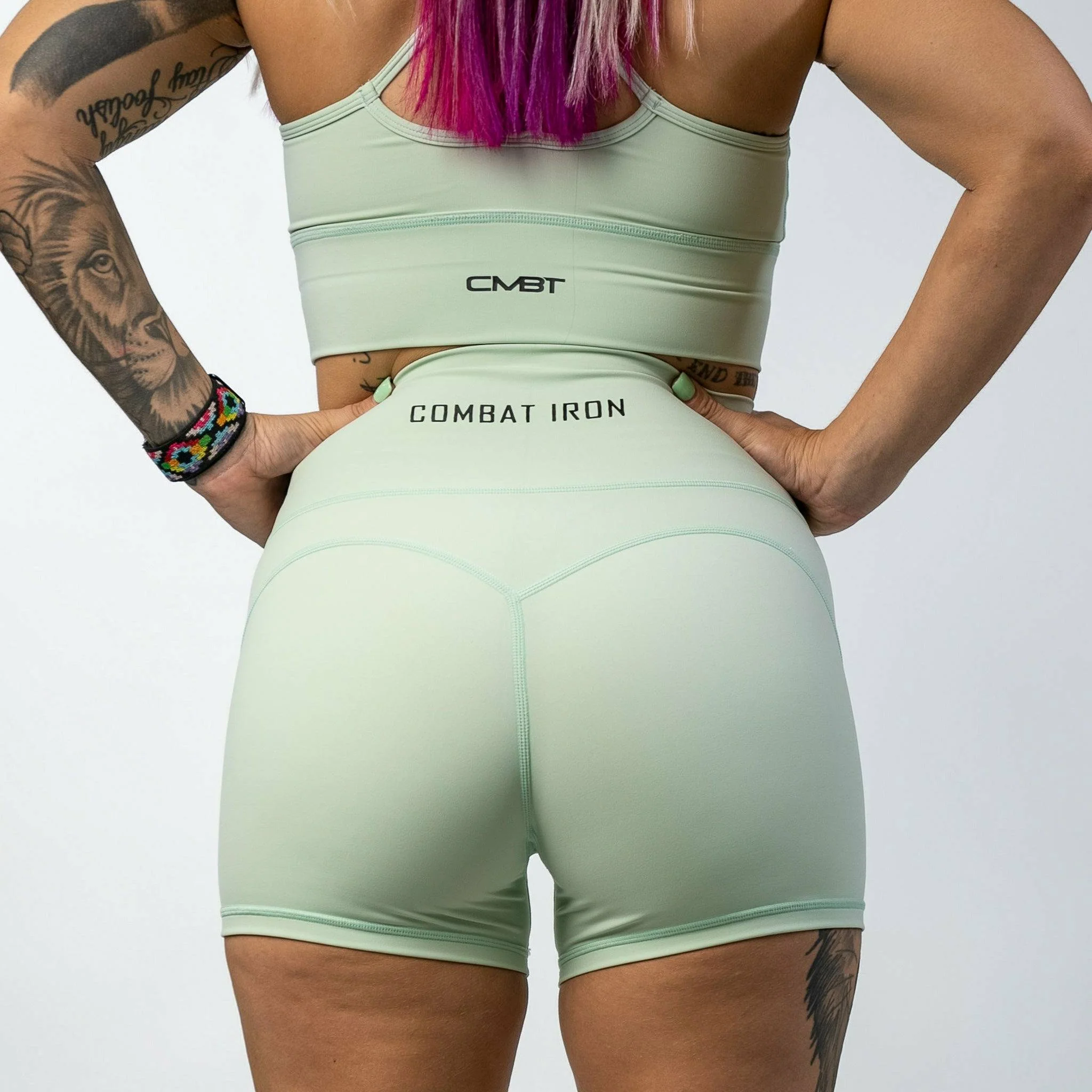 LADIES LUXE HIGH WAISTED SHORTS - Image 20