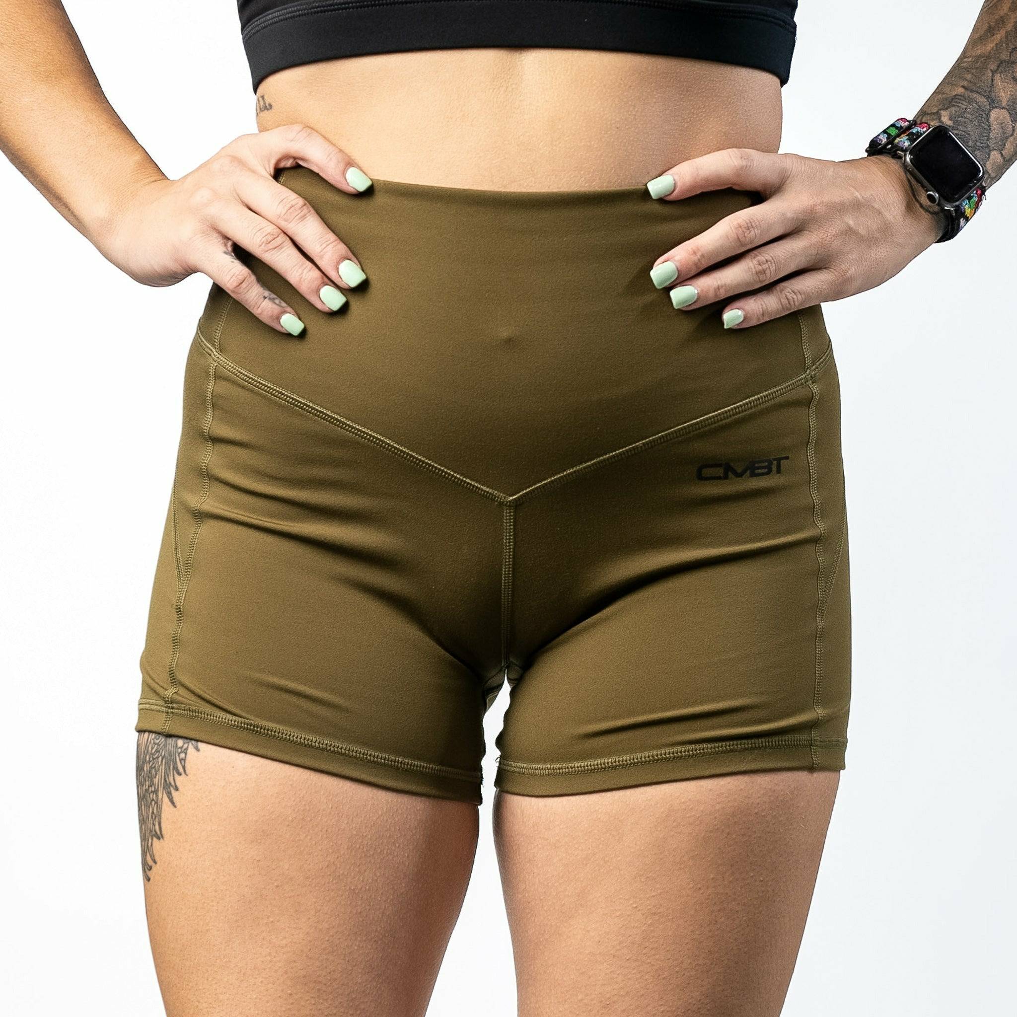 LADIES LUXE HIGH WAISTED SHORTS - Image 24