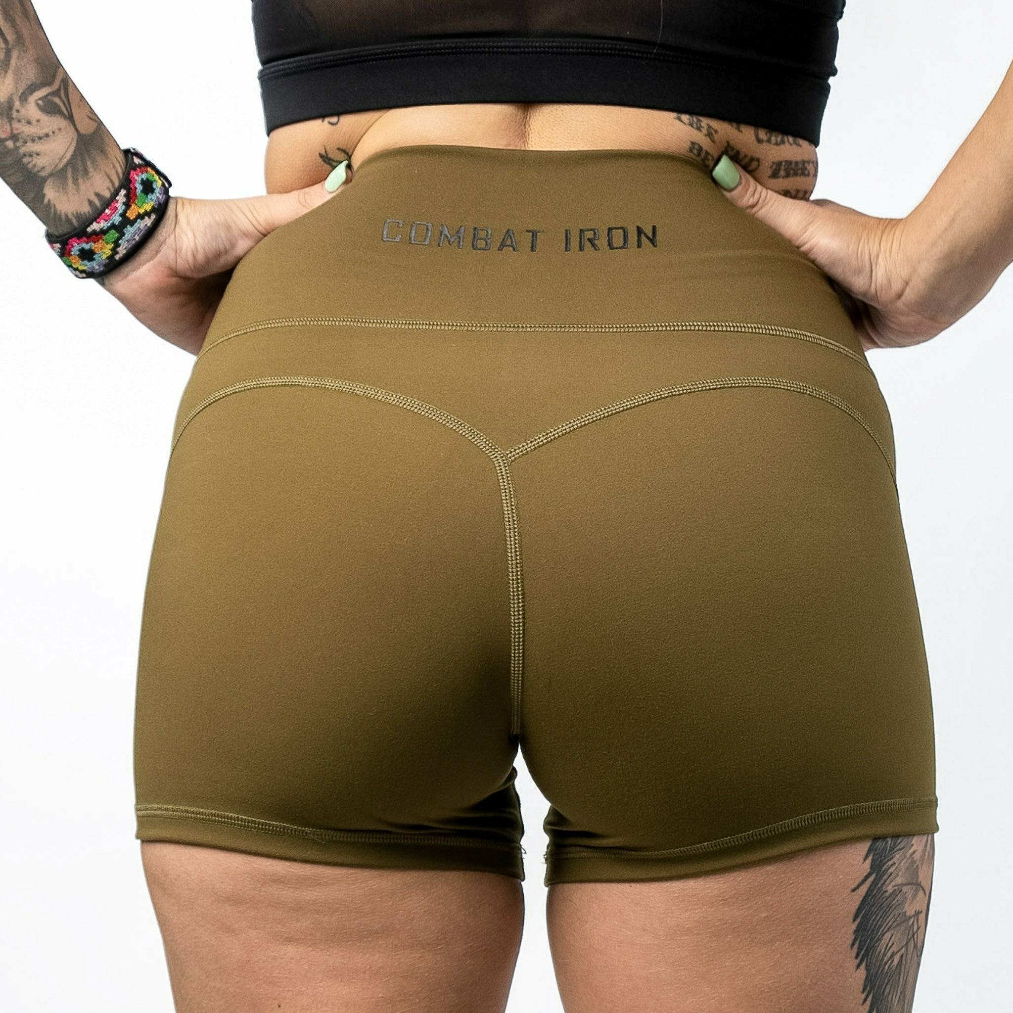 LADIES LUXE HIGH WAISTED SHORTS - Image 32