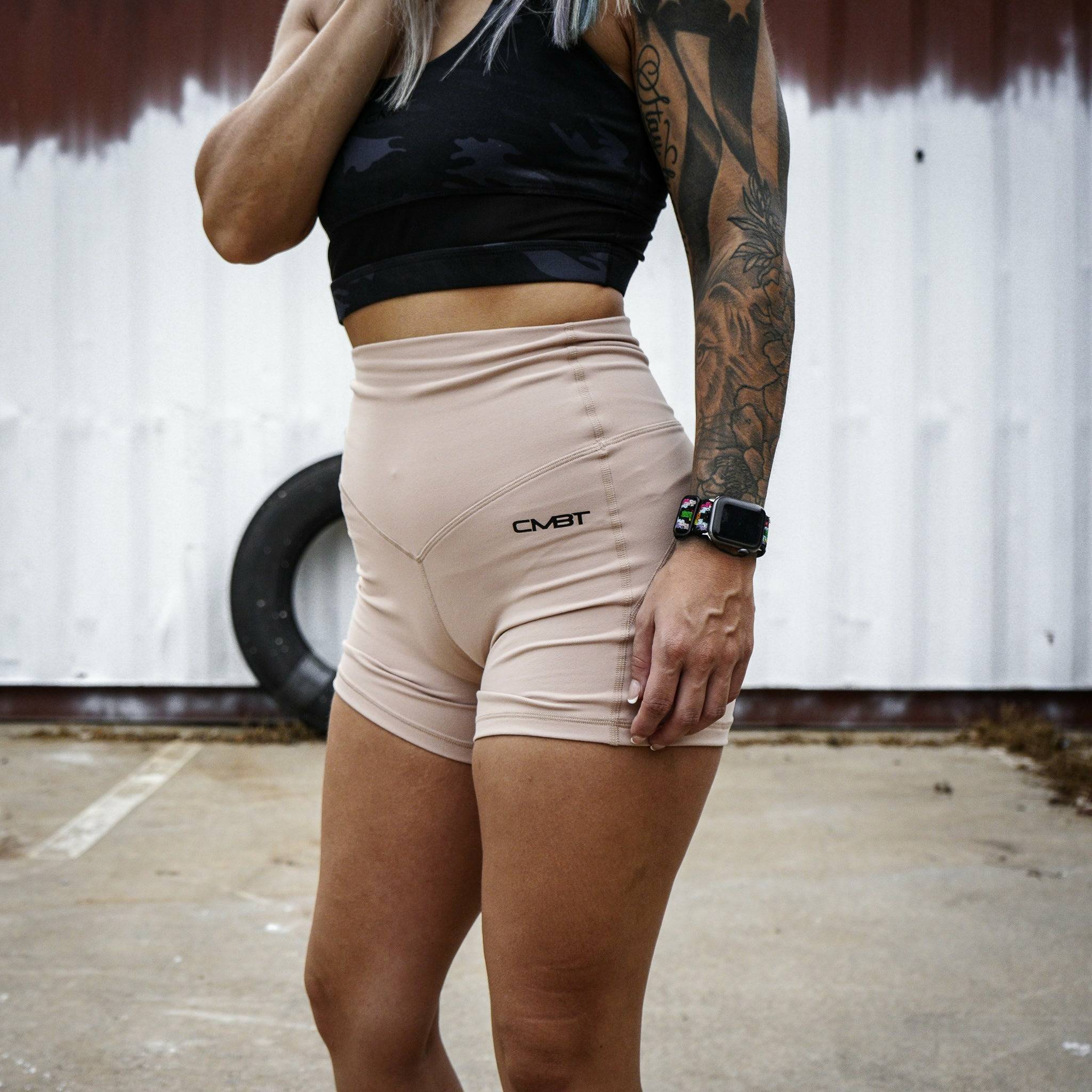 LADIES LUXE HIGH WAISTED SHORTS - Image 42