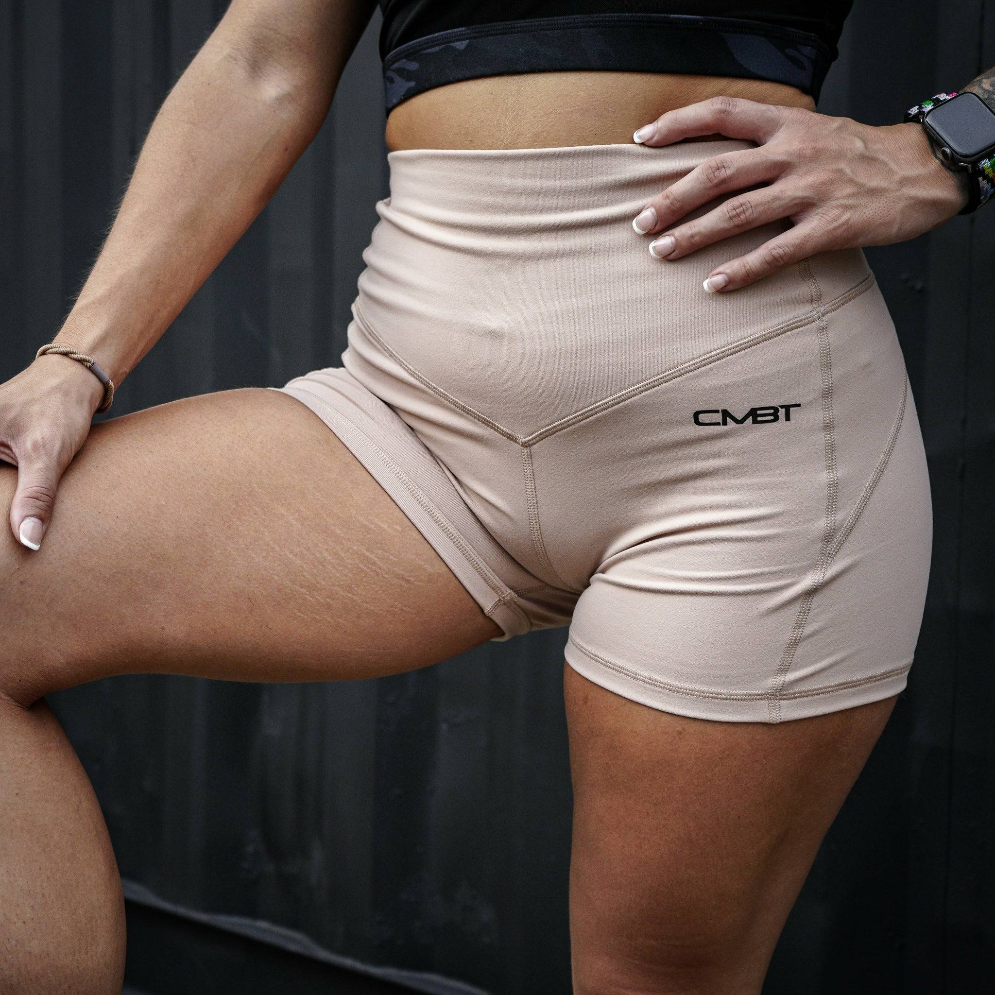 LADIES LUXE HIGH WAISTED SHORTS - Image 45
