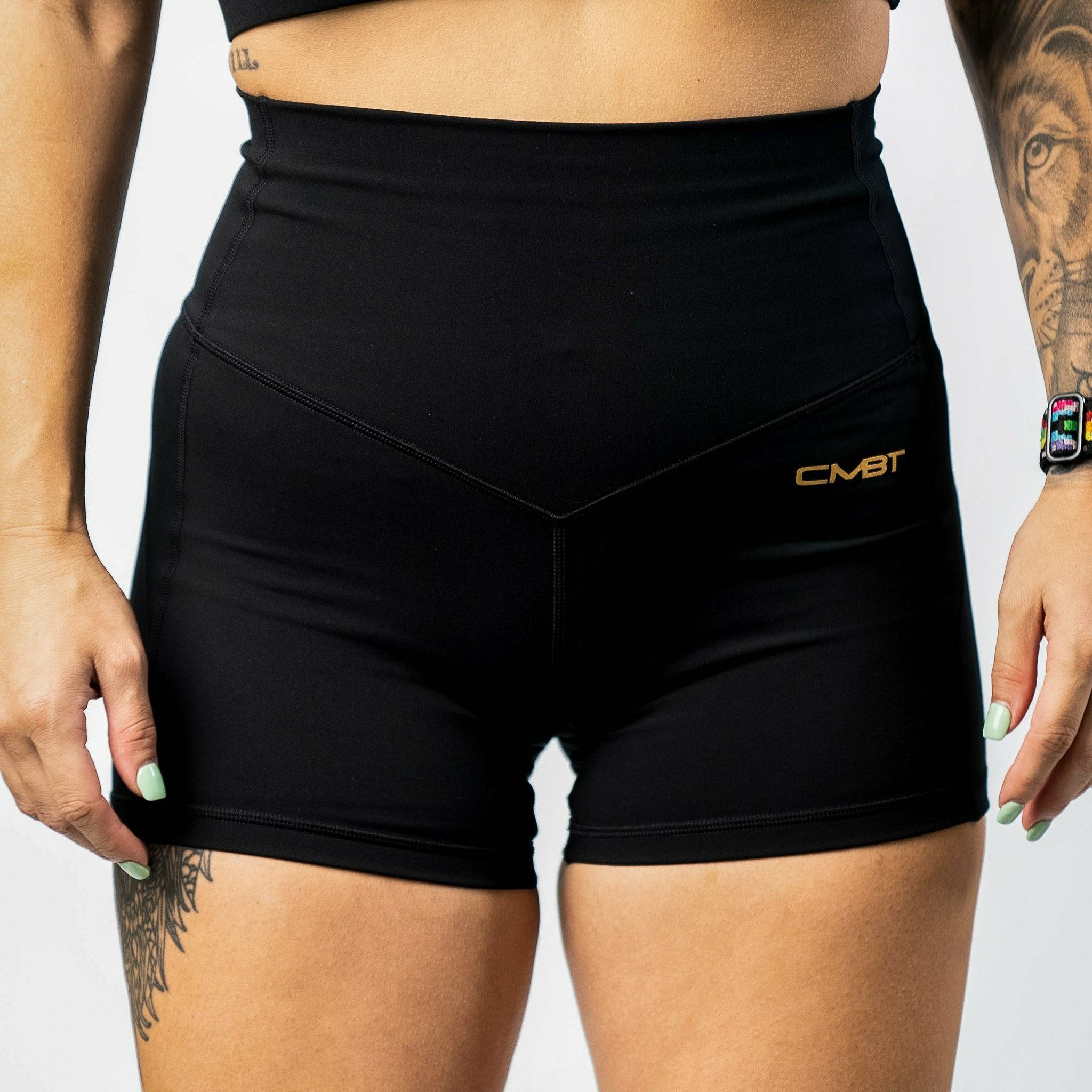 LADIES LUXE HIGH WAISTED SHORTS - Image 50