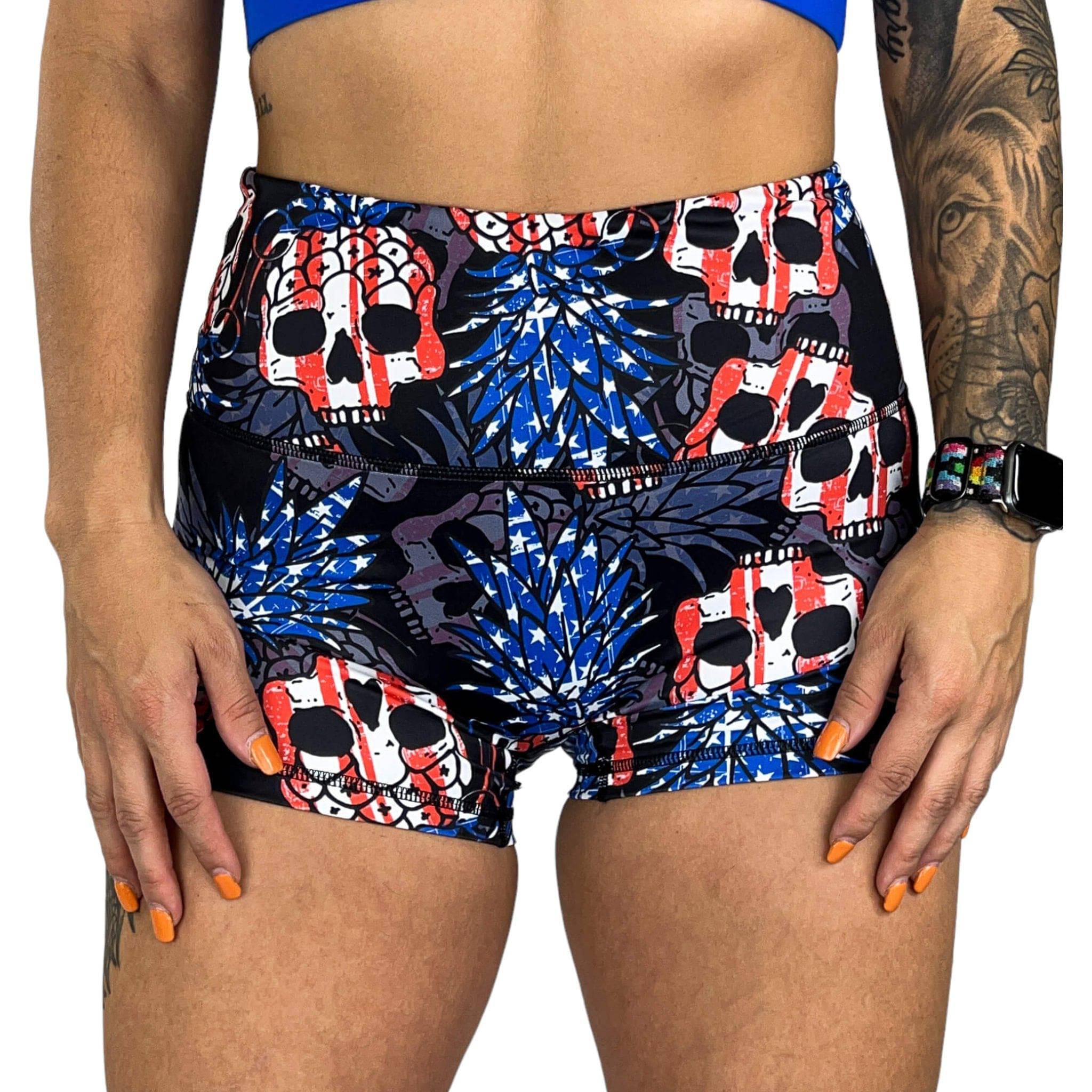 Ladies V3 Seamless Front Training Shorts - Image 10