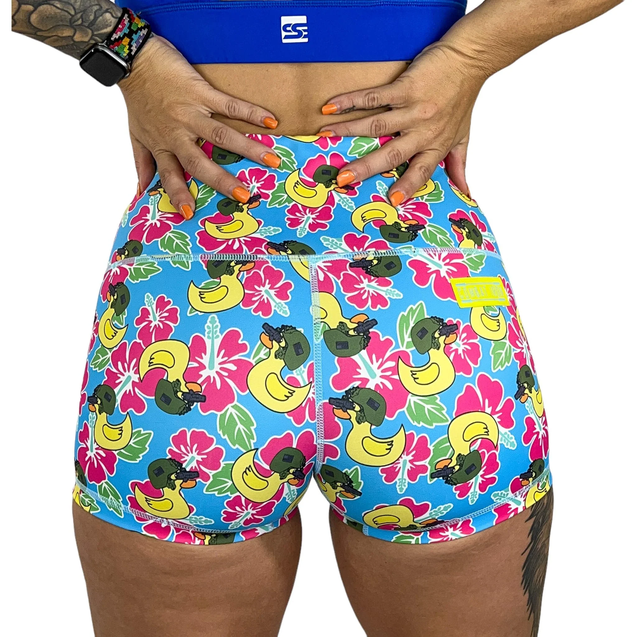 Ladies V3 Seamless Front Training Shorts - Image 18