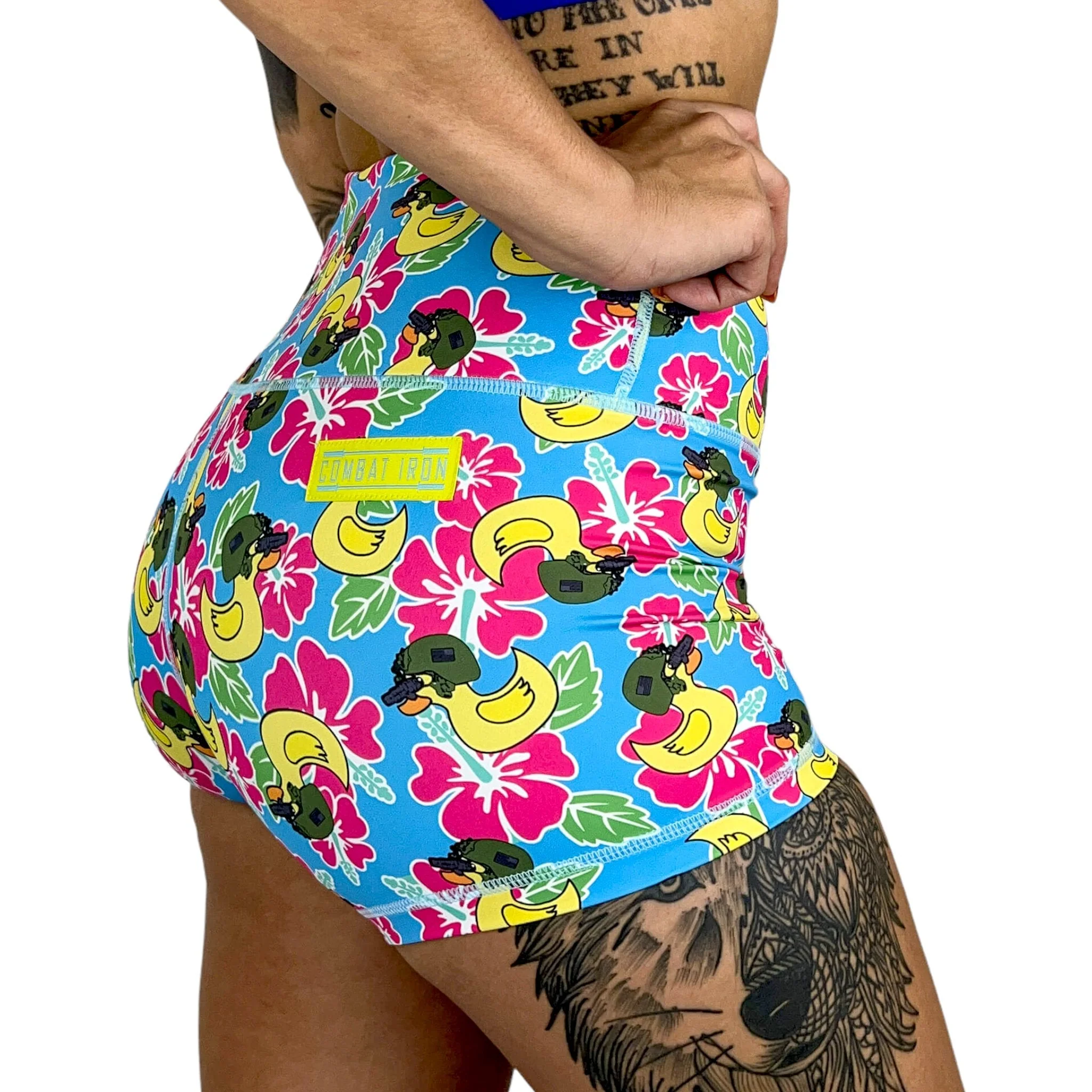 Ladies V3 Seamless Front Training Shorts - Image 19