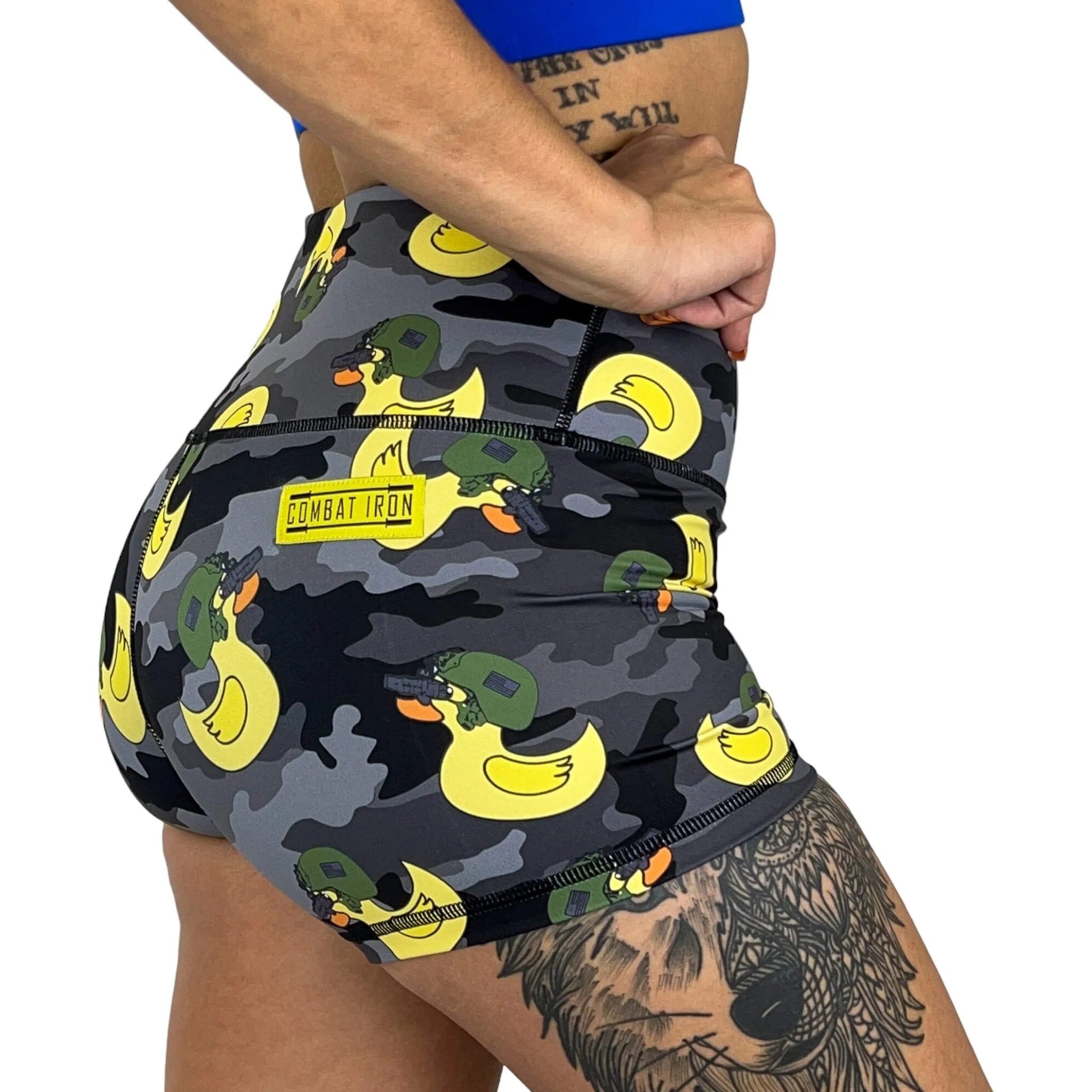 Ladies V3 Seamless Front Training Shorts - Image 25