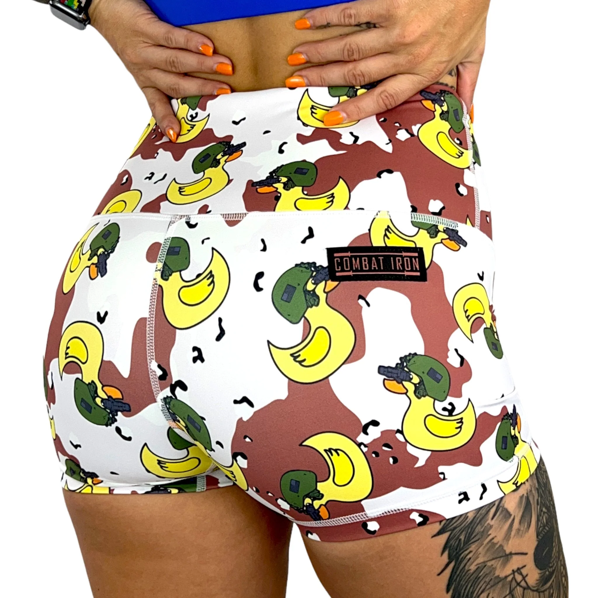 Ladies V3 Seamless Front Training Shorts - Image 38