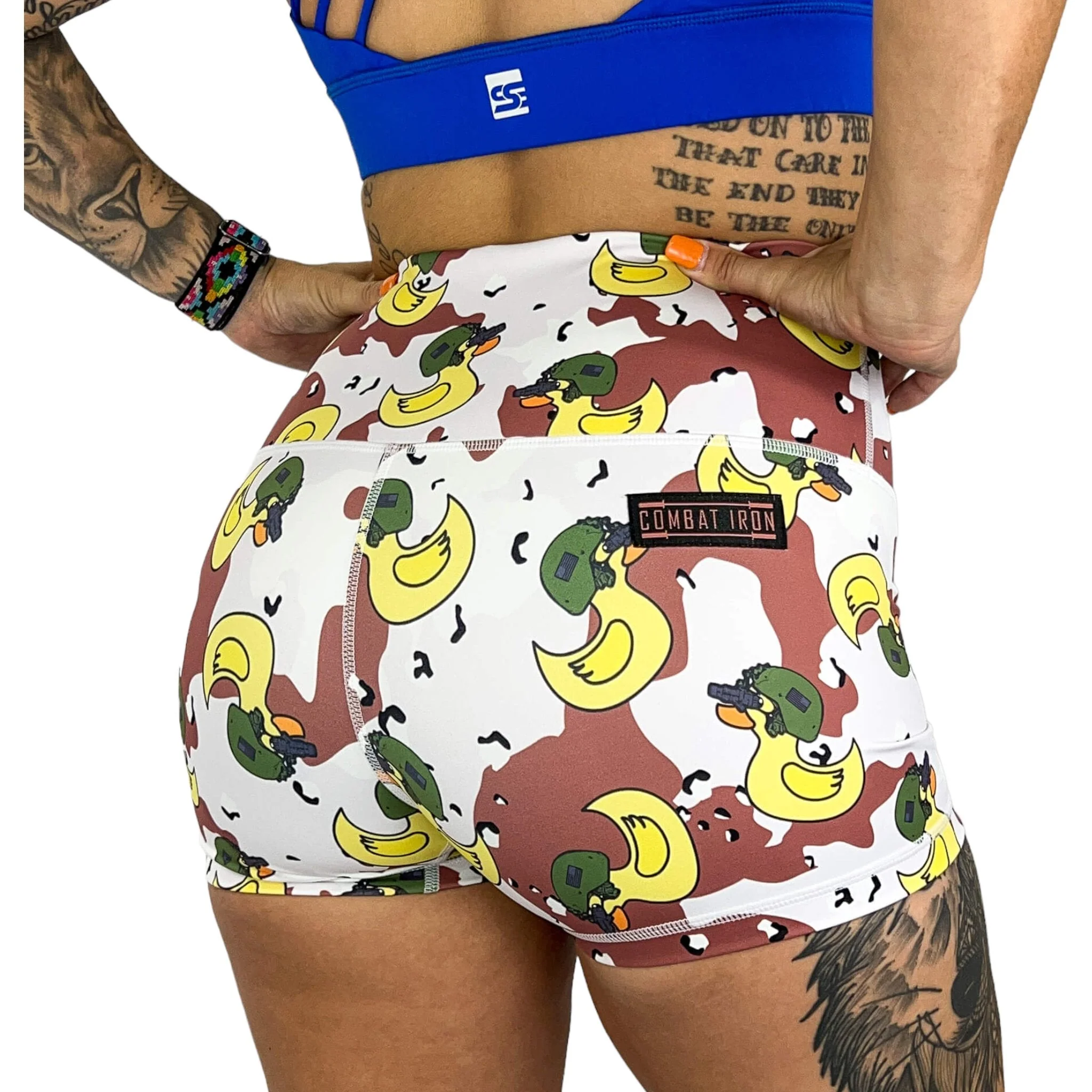 Ladies V3 Seamless Front Training Shorts - Image 41