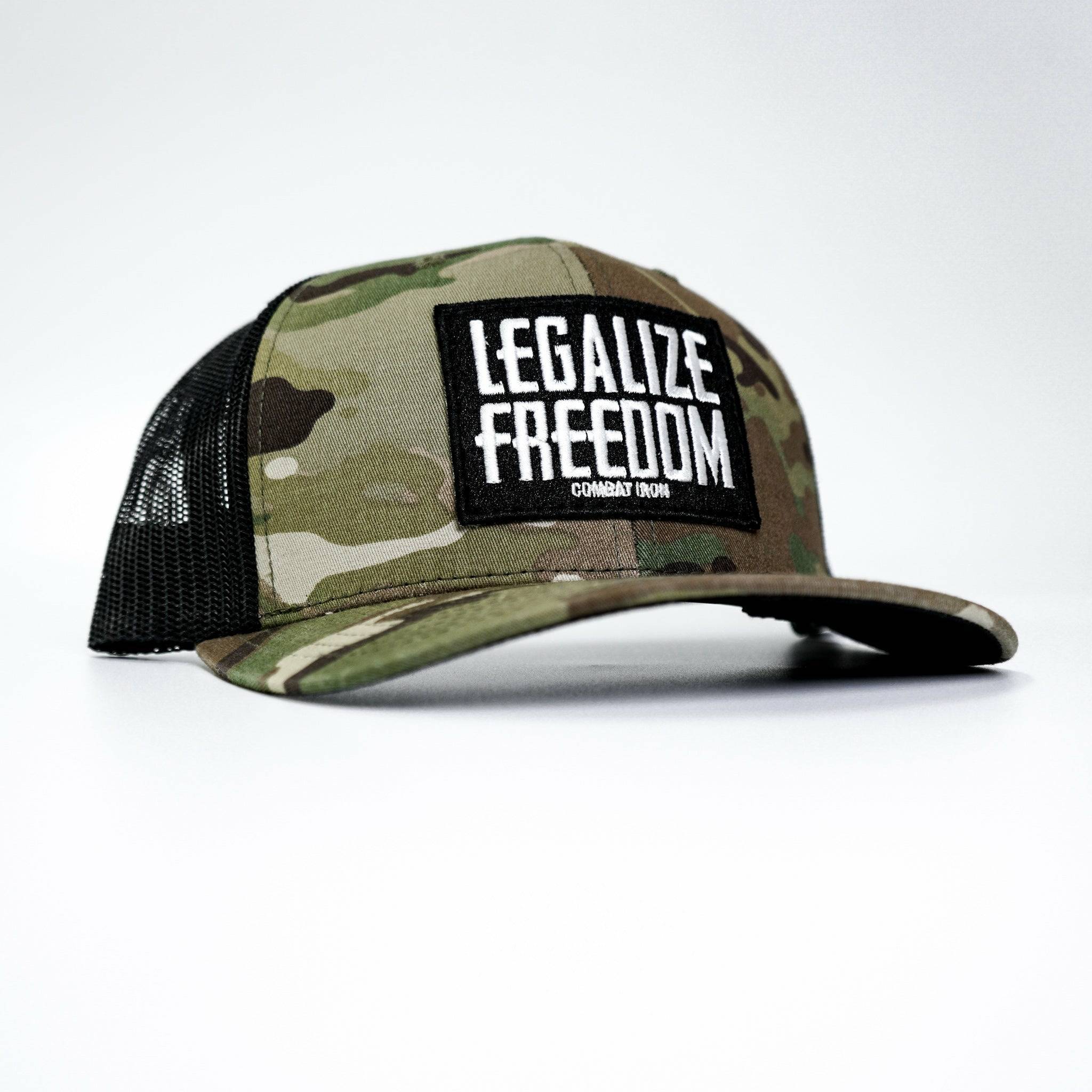 Legalize Freedom Patch Mid-Profile Mesh Snapback - Image 5