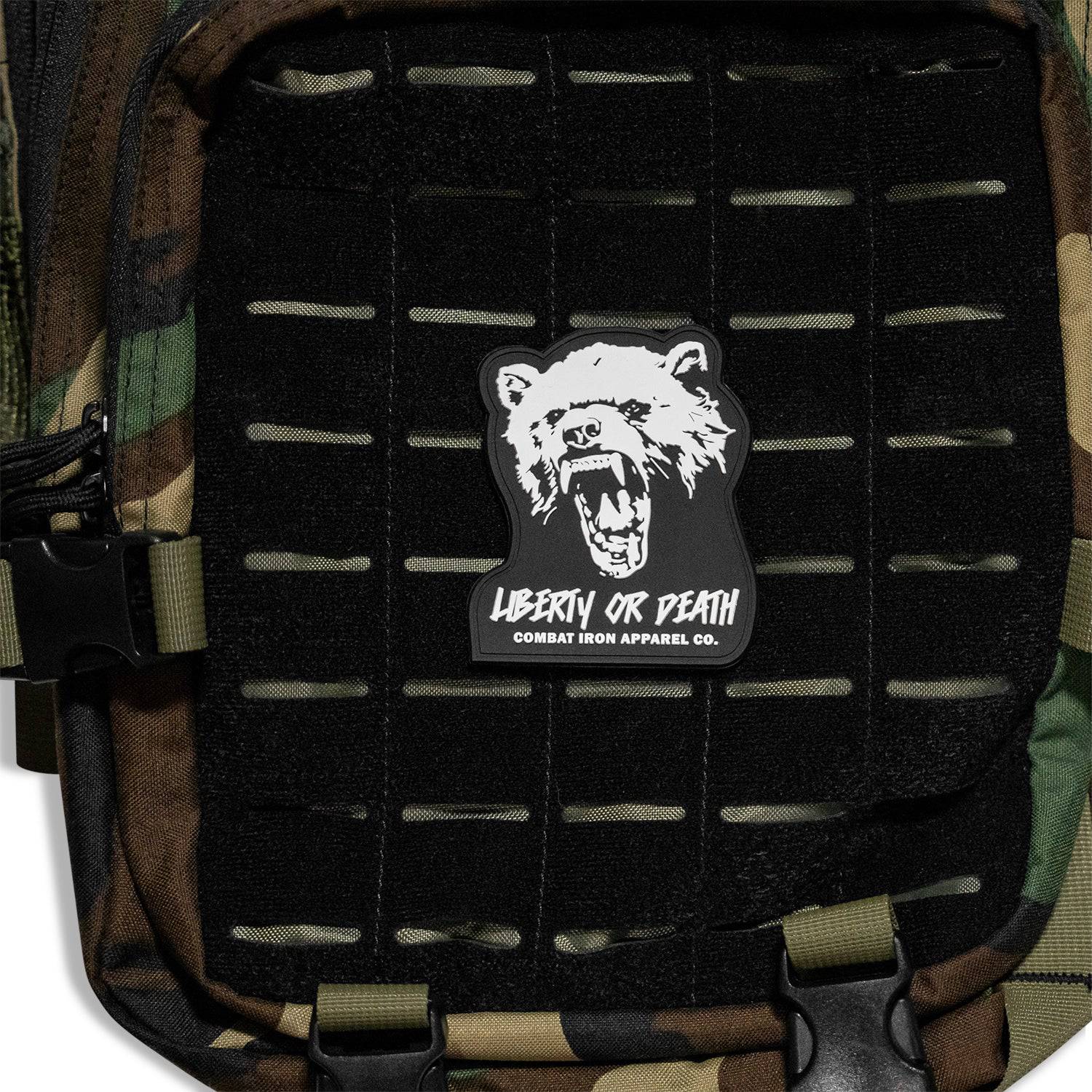 Liberty Or Death Fight Like Hell PVC Patch - Image 3