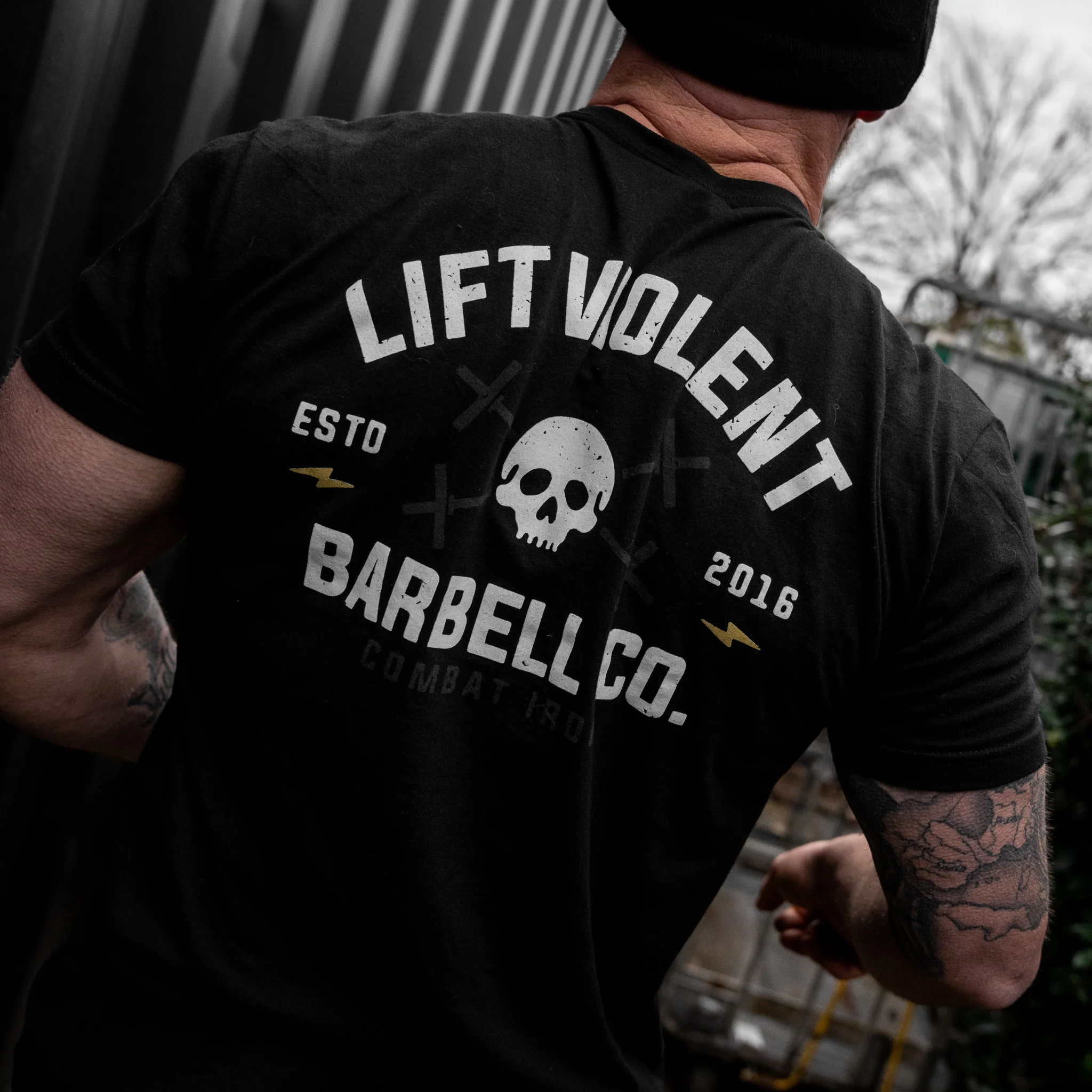 Lift Violent Barbell Co. Men's T-Shirt - Image 3