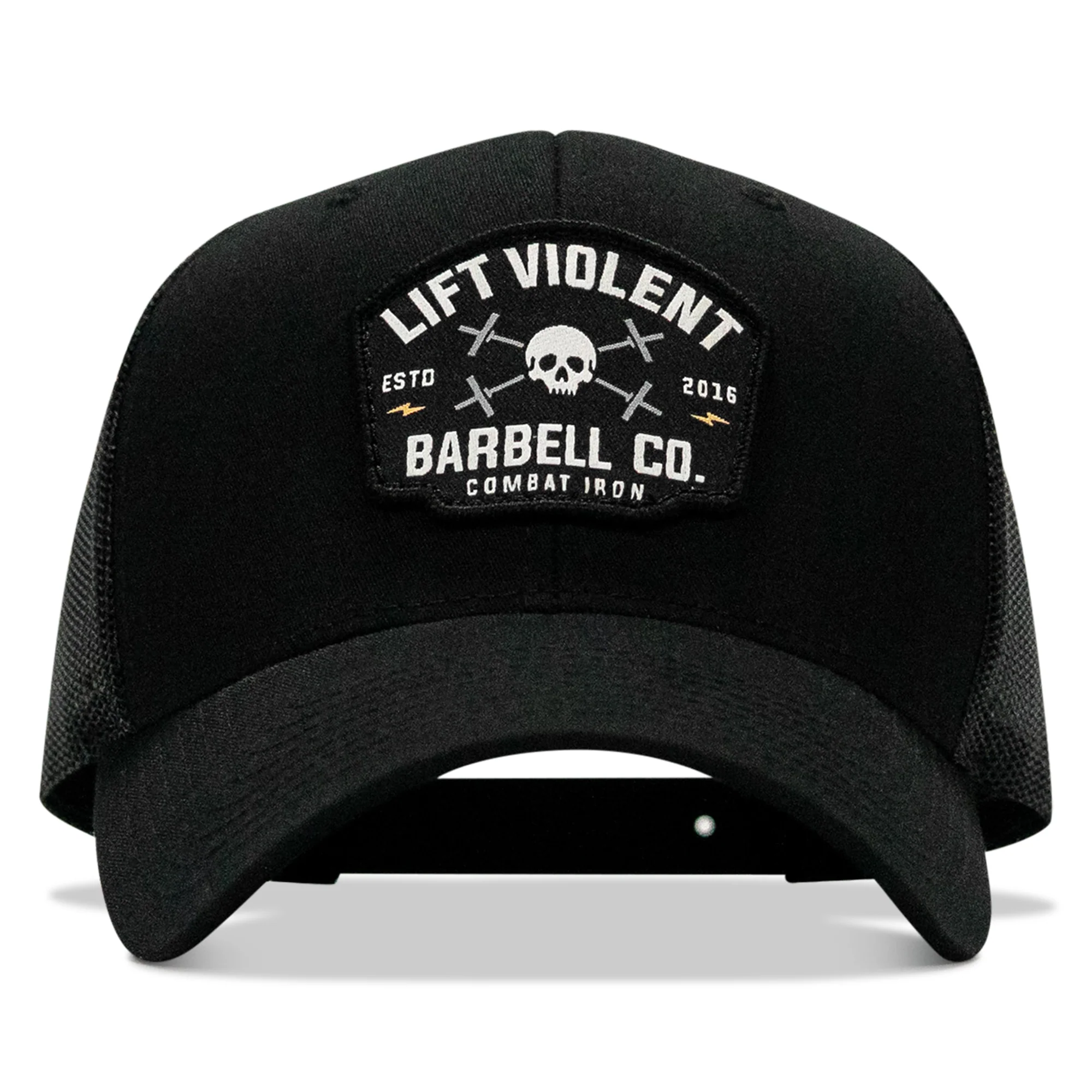 Lift Violent Barbell Co Patch Snapback Hat - Image 21