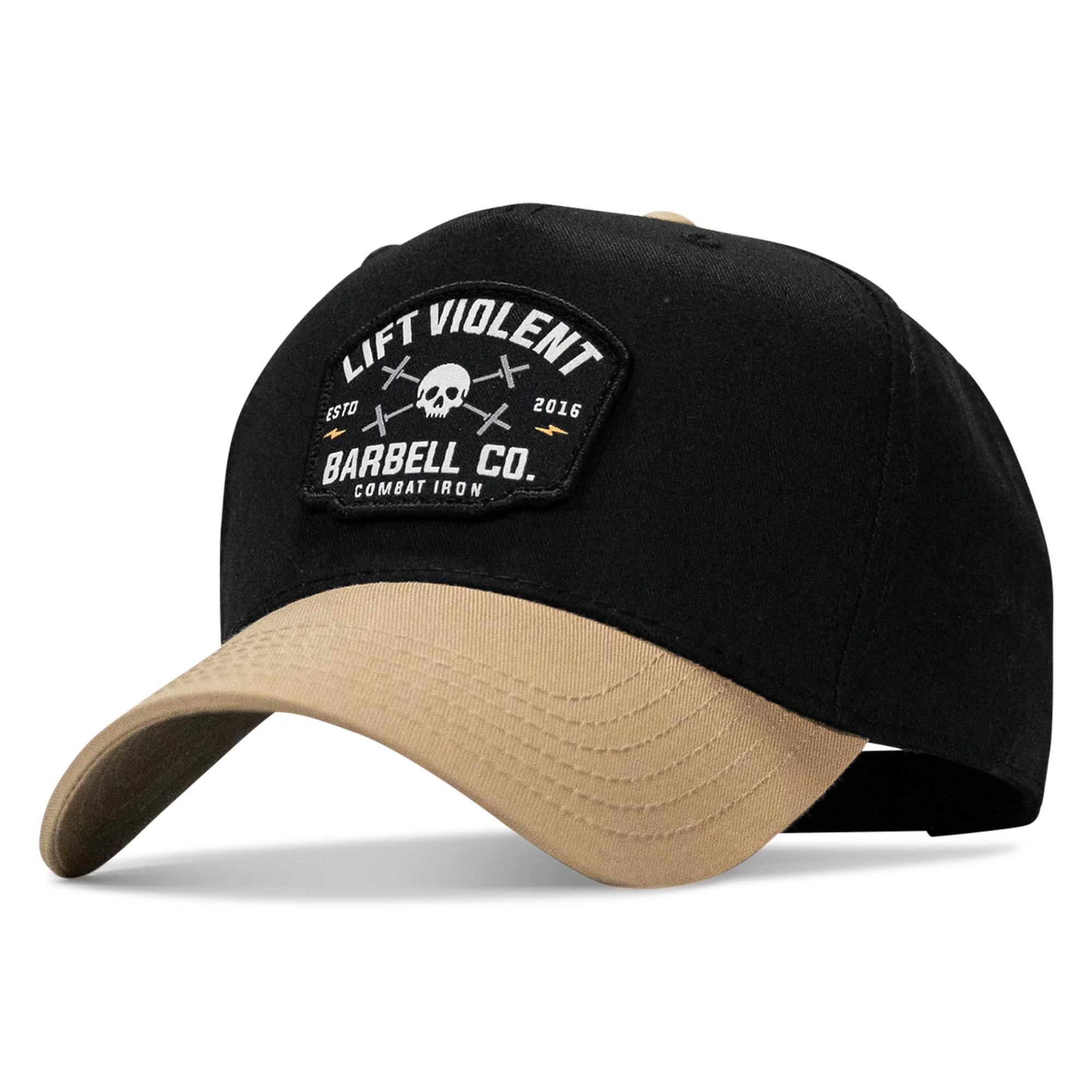 Lift Violent Barbell Co Patch Snapback Hat - Image 7