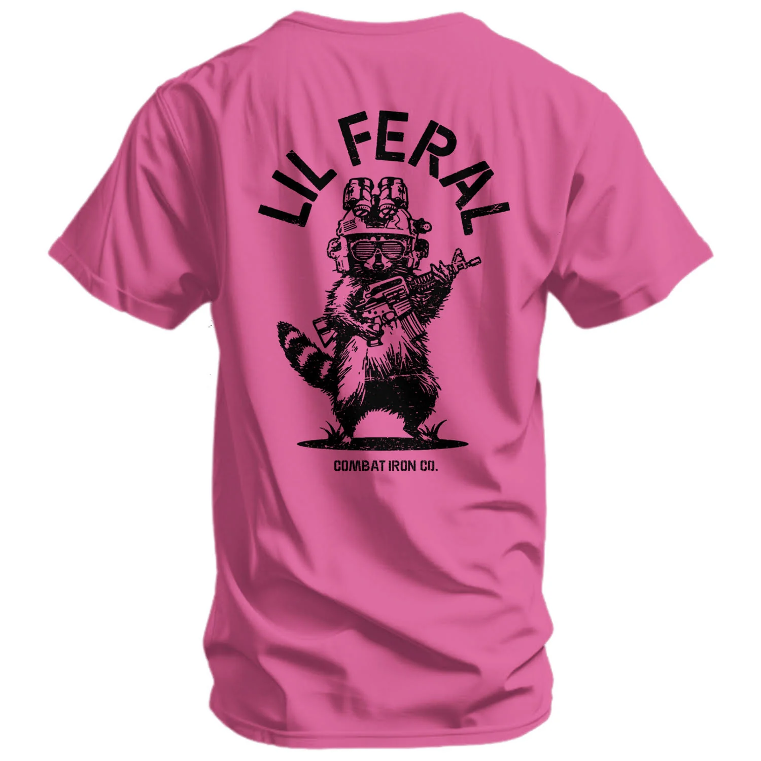 Lil Feral Raccoon Men's T-Shirt - Image 2