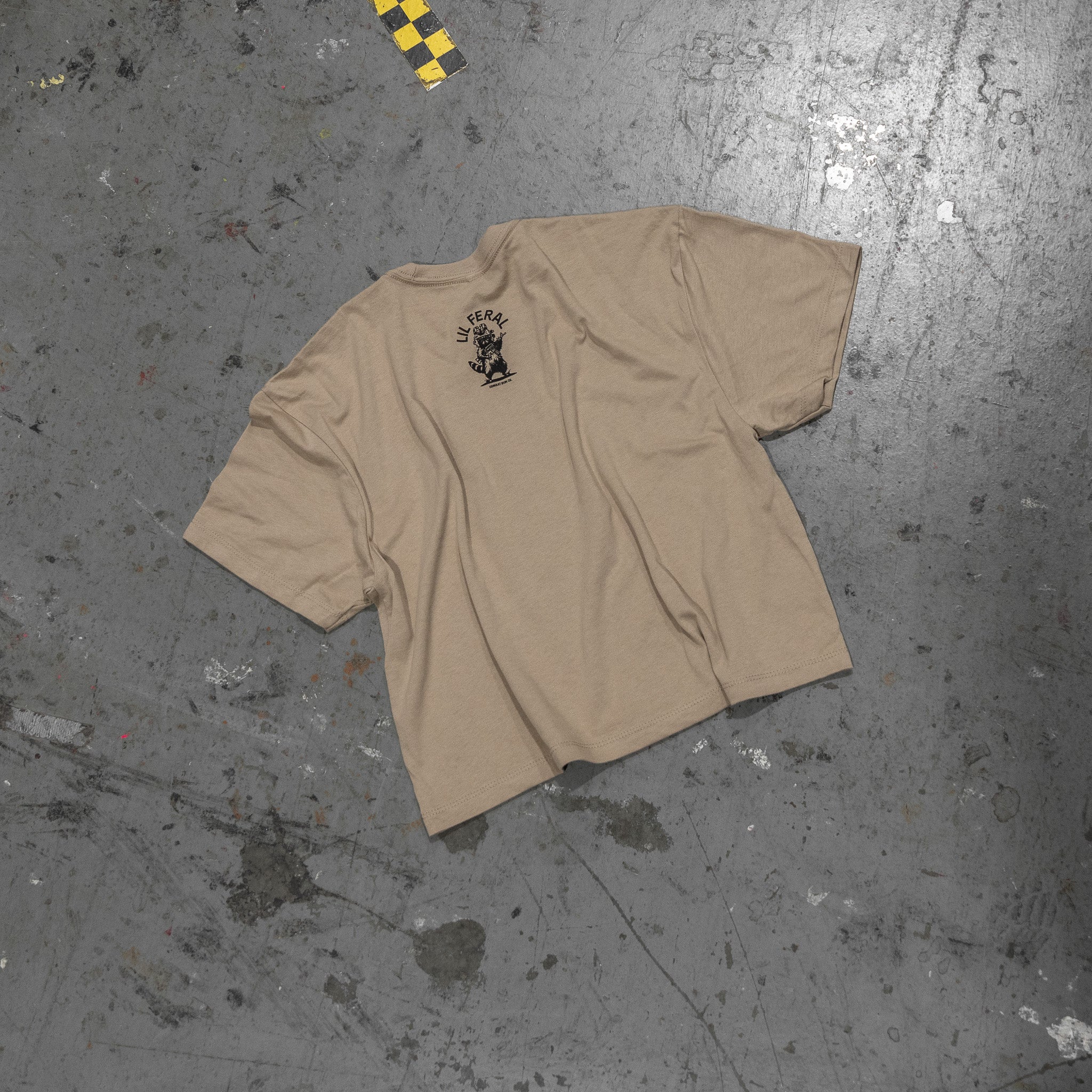 Lil Feral Raccoon Women's Crop T-Shirt - Image 13