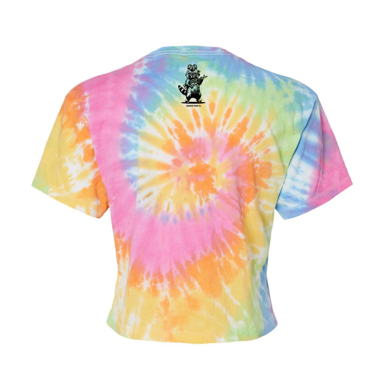 Lil Feral Raccoon Women's Crop T-Shirt - Image 15