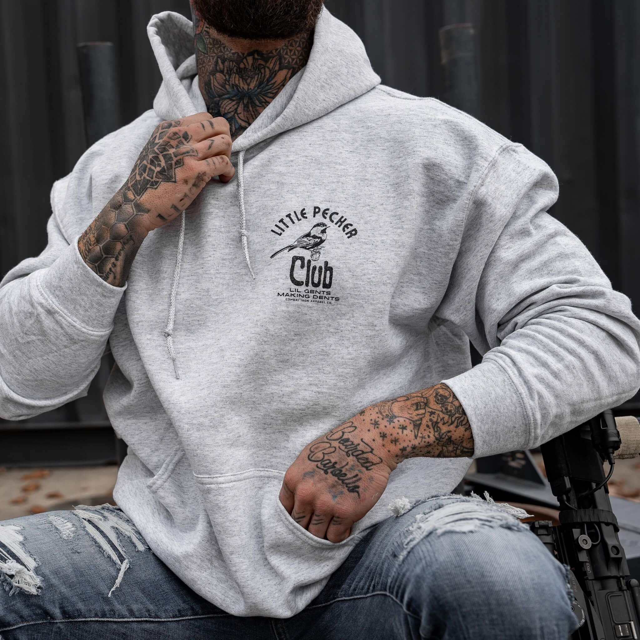 Little Pecker Club Fleece Lined Hoodie - Image 7