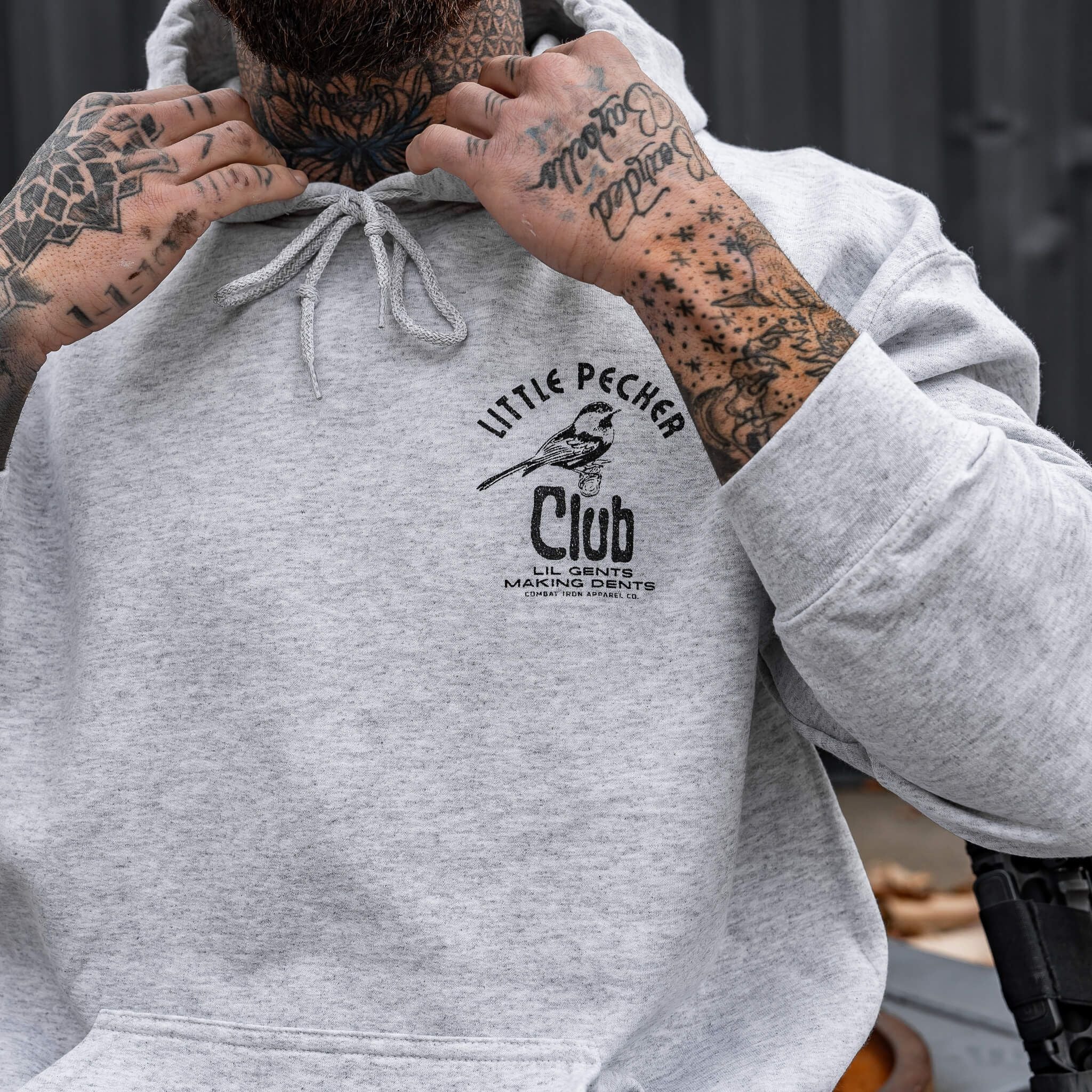 Little Pecker Club Fleece Lined Hoodie - Image 9