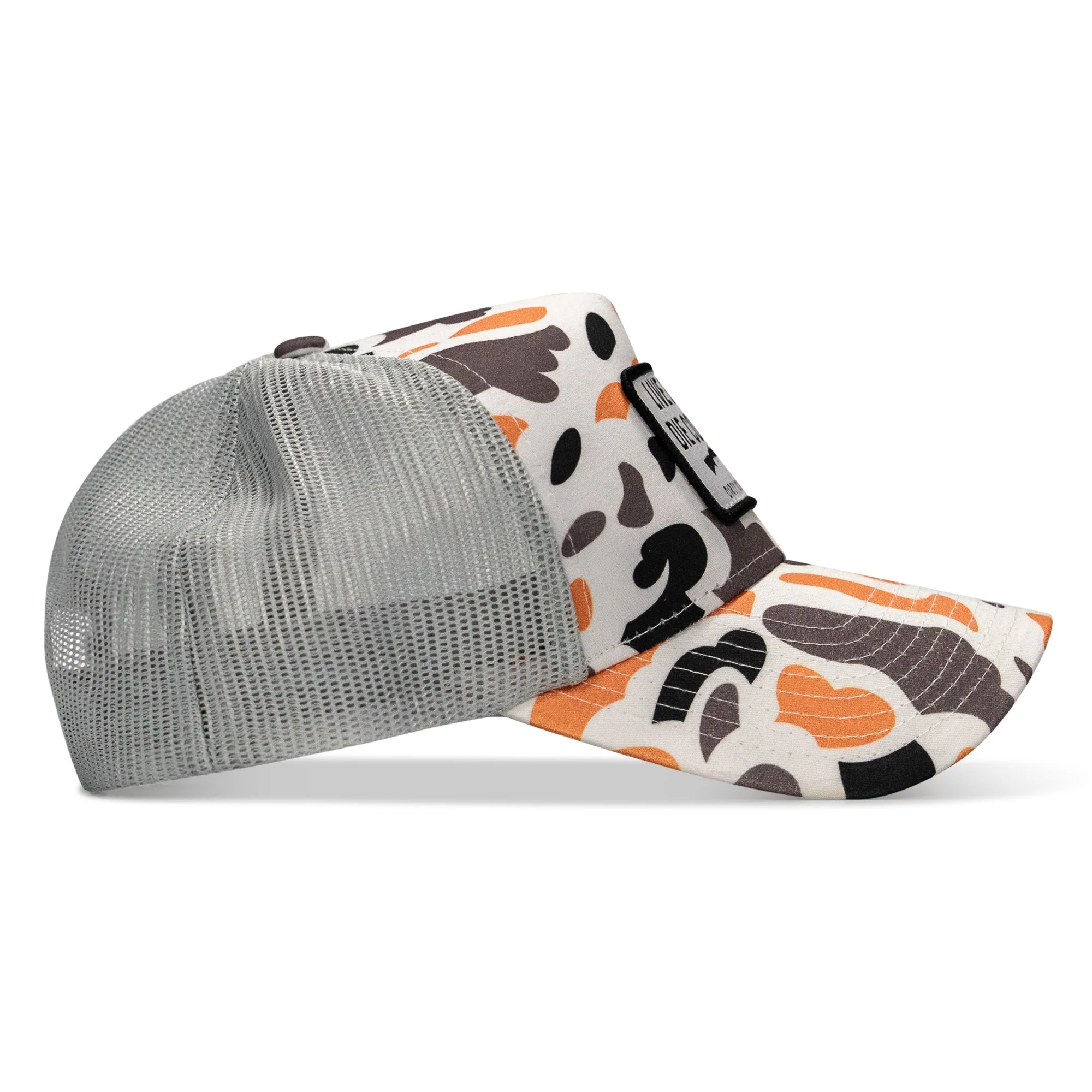 Live Dirty Die Cowboy Five Panel Mesh Snapback Hat - Image 4