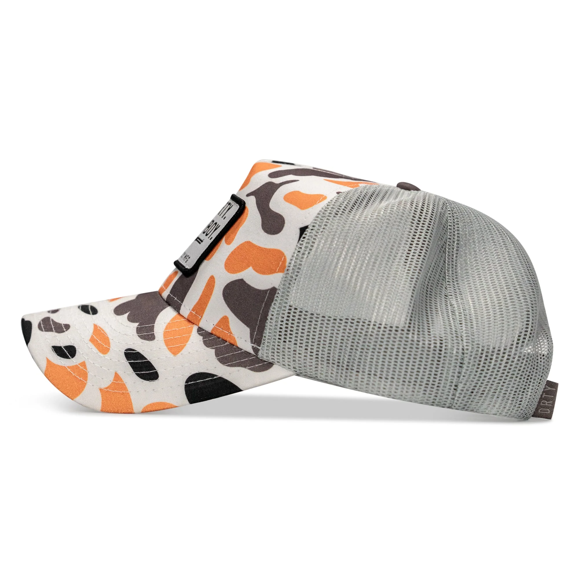 Live Dirty Die Cowboy Five Panel Mesh Snapback Hat - Image 5