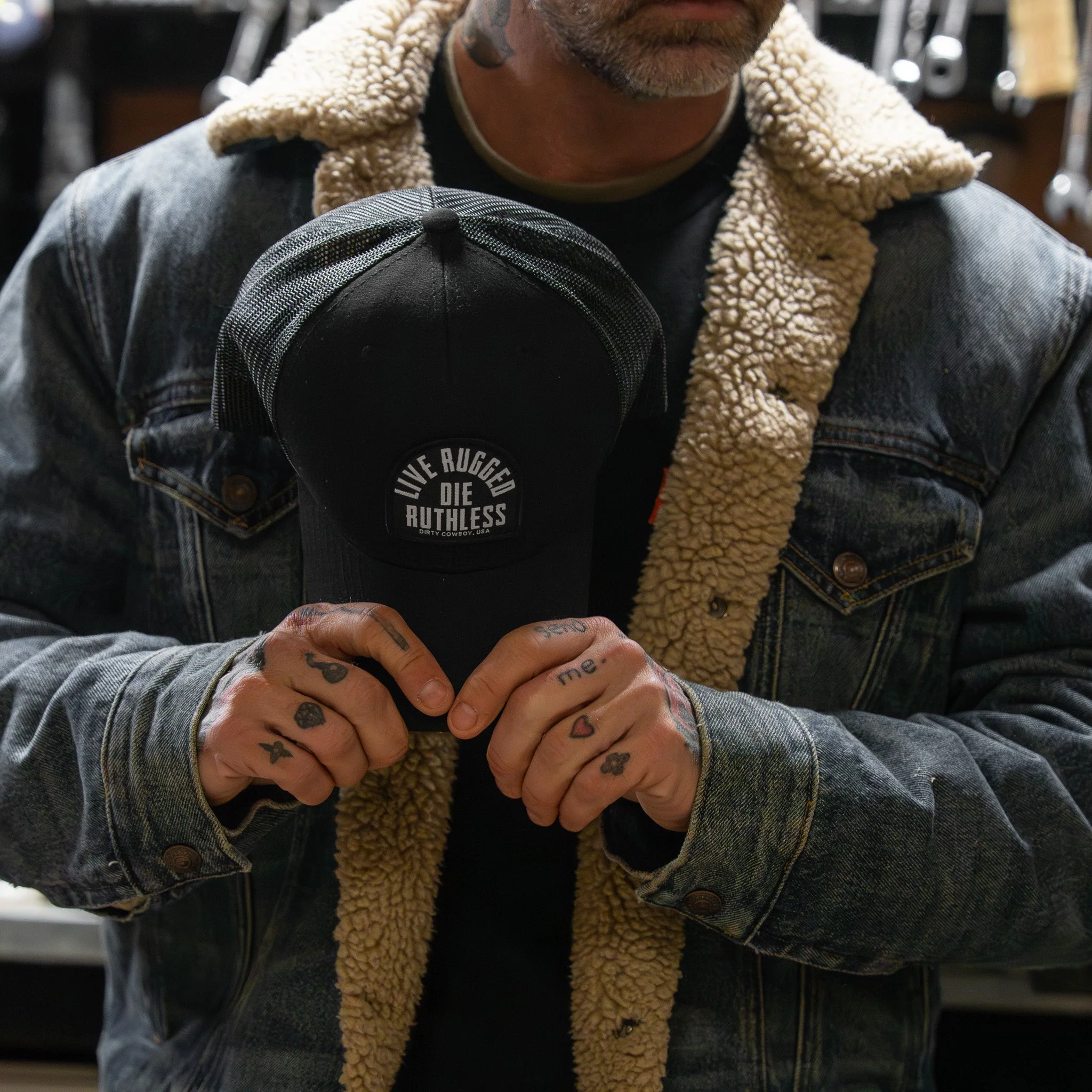 Live Rugged. Die Ruthless Patch Snapback Hat - Image 29