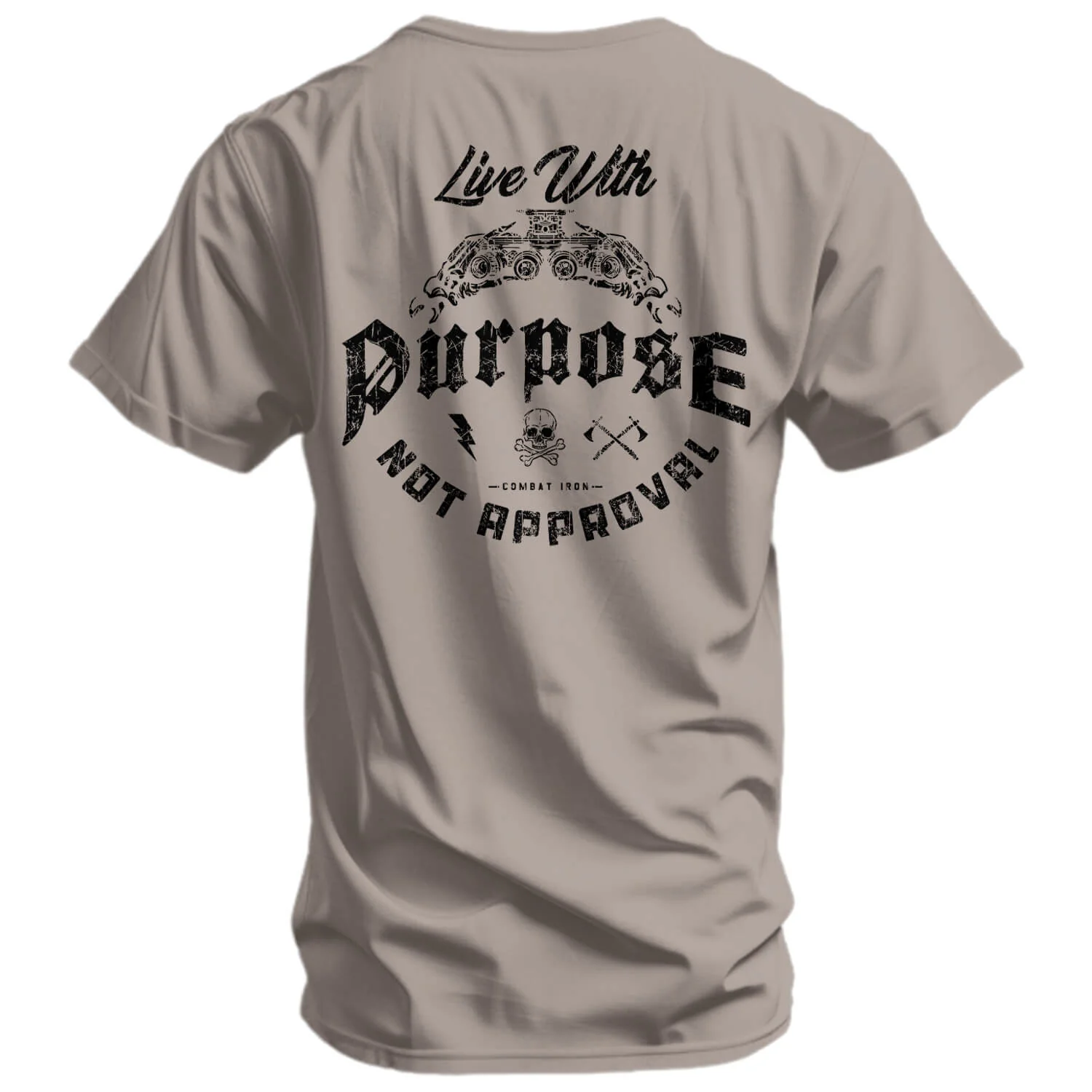 Live With Purpose. Not Approval Men's T-Shirt - Image 11