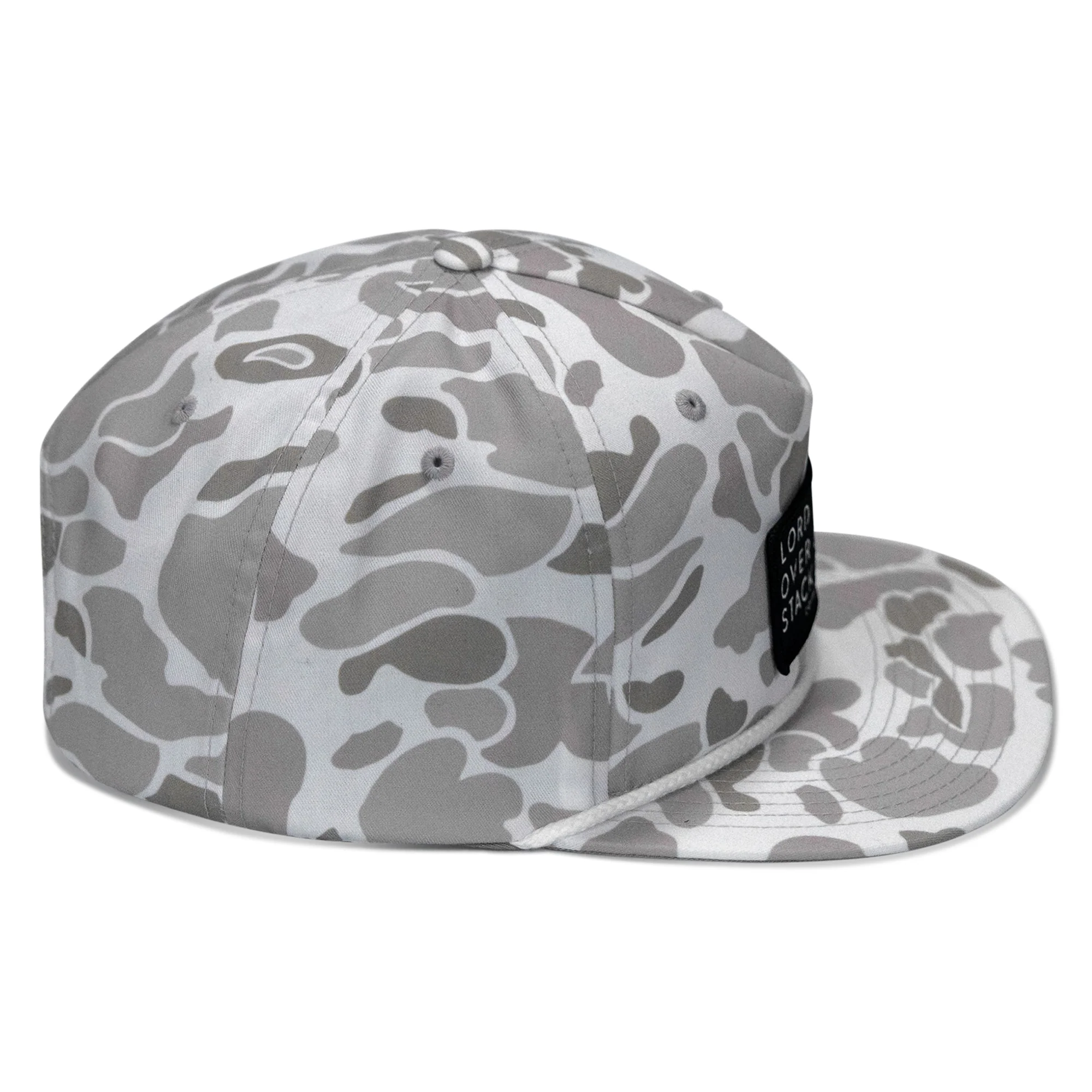 Lord Watch Over Me As I Stack Bodies Patch Flatbill Hat - Image 5