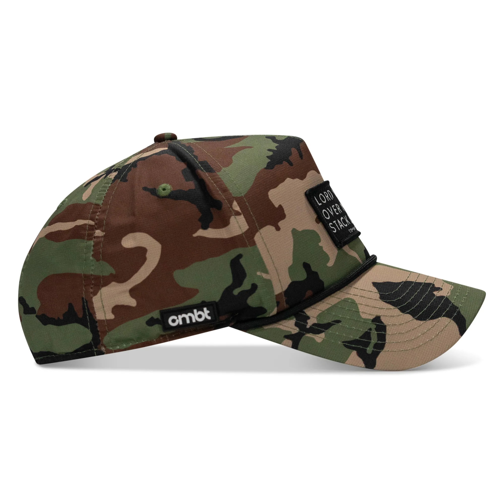 Lord Watch Over Me As I Stack Bodies Patch Waterproof Weekender Snapback - Image 11